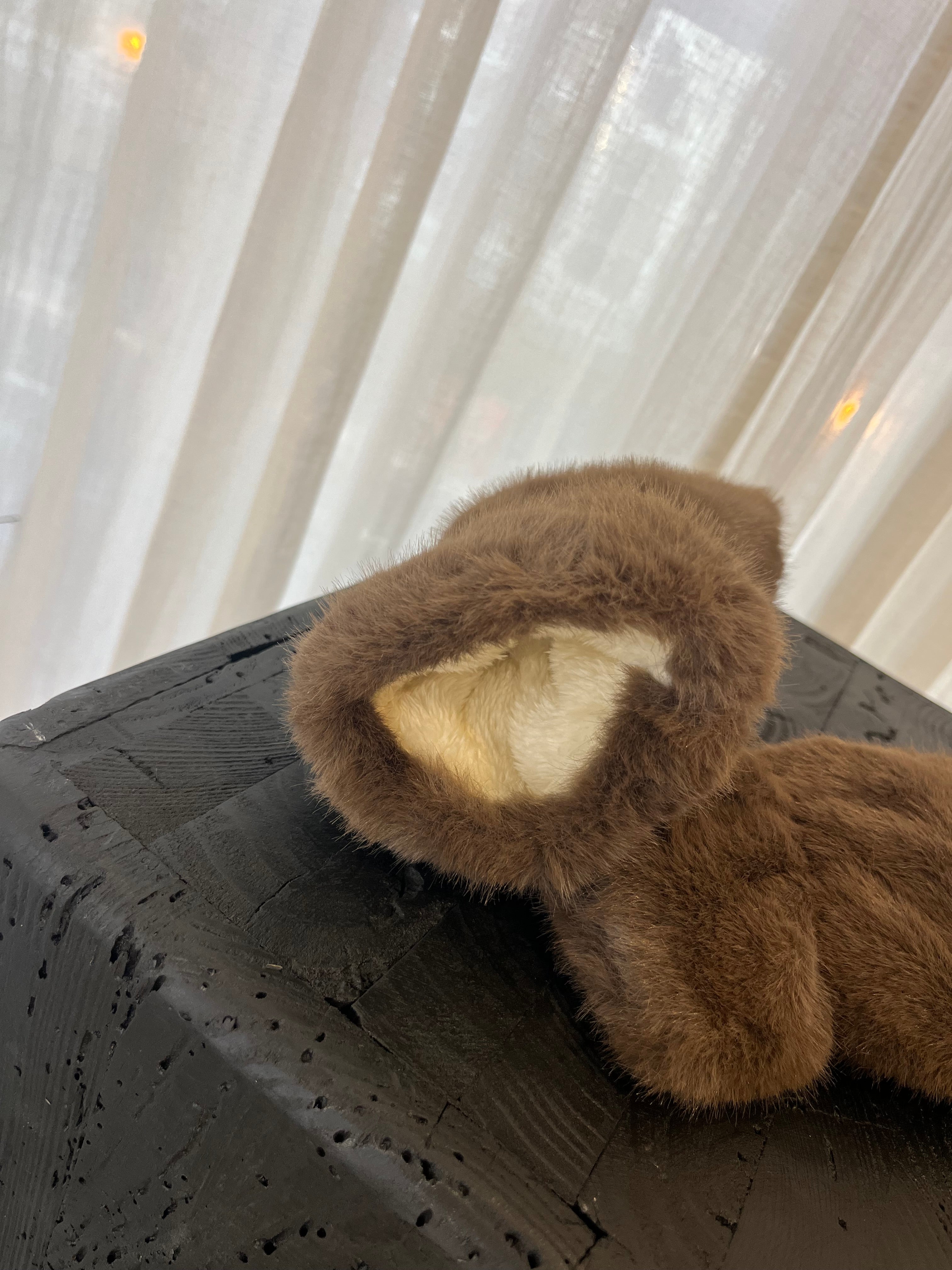 Winter Faux Fur Mittens