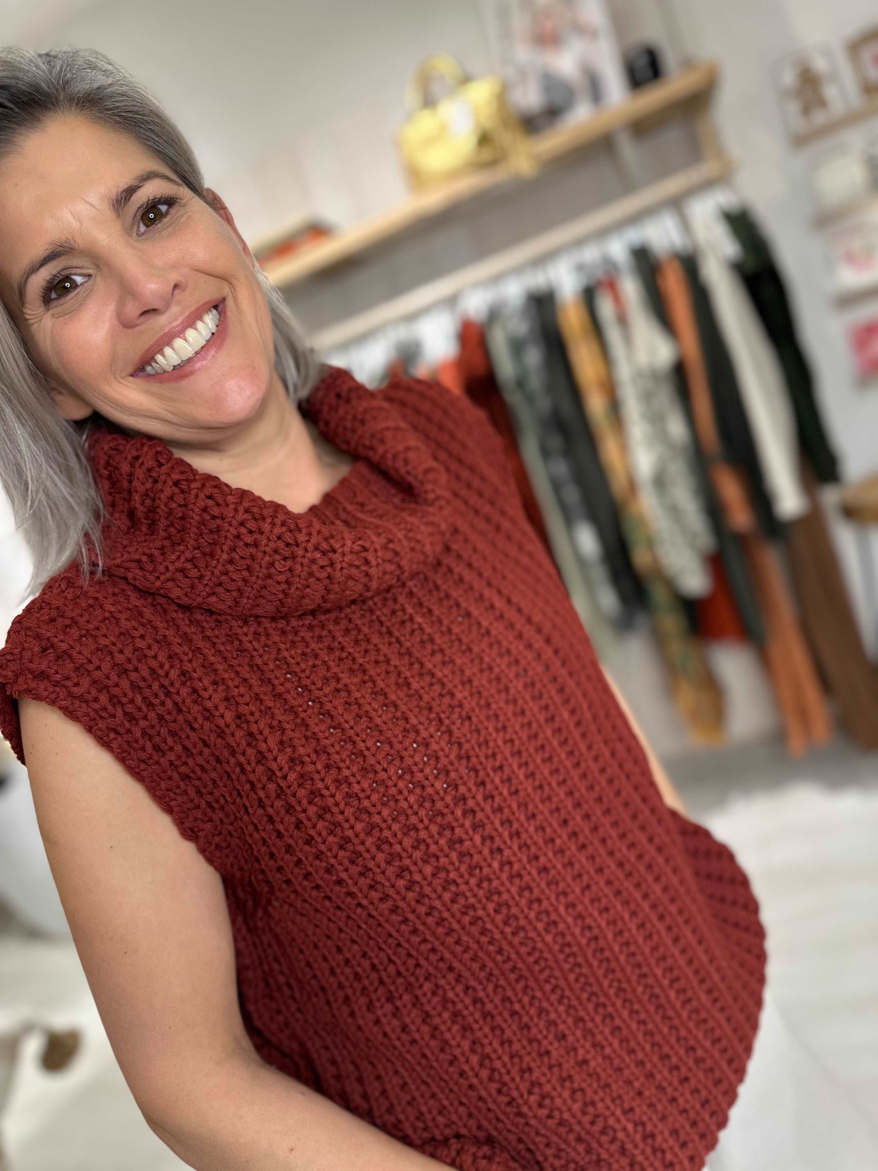 Salima Roll Neck Tank