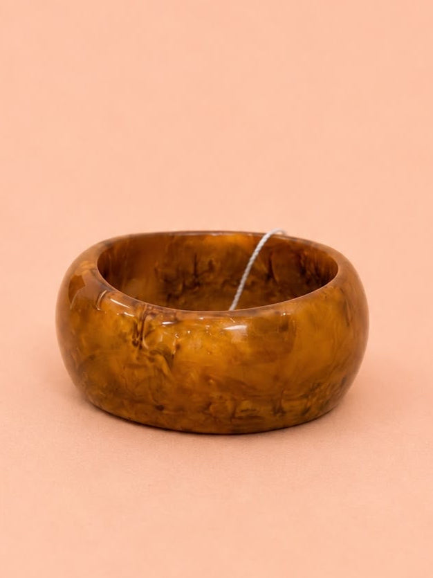 Megan Metallic Resin Bangle