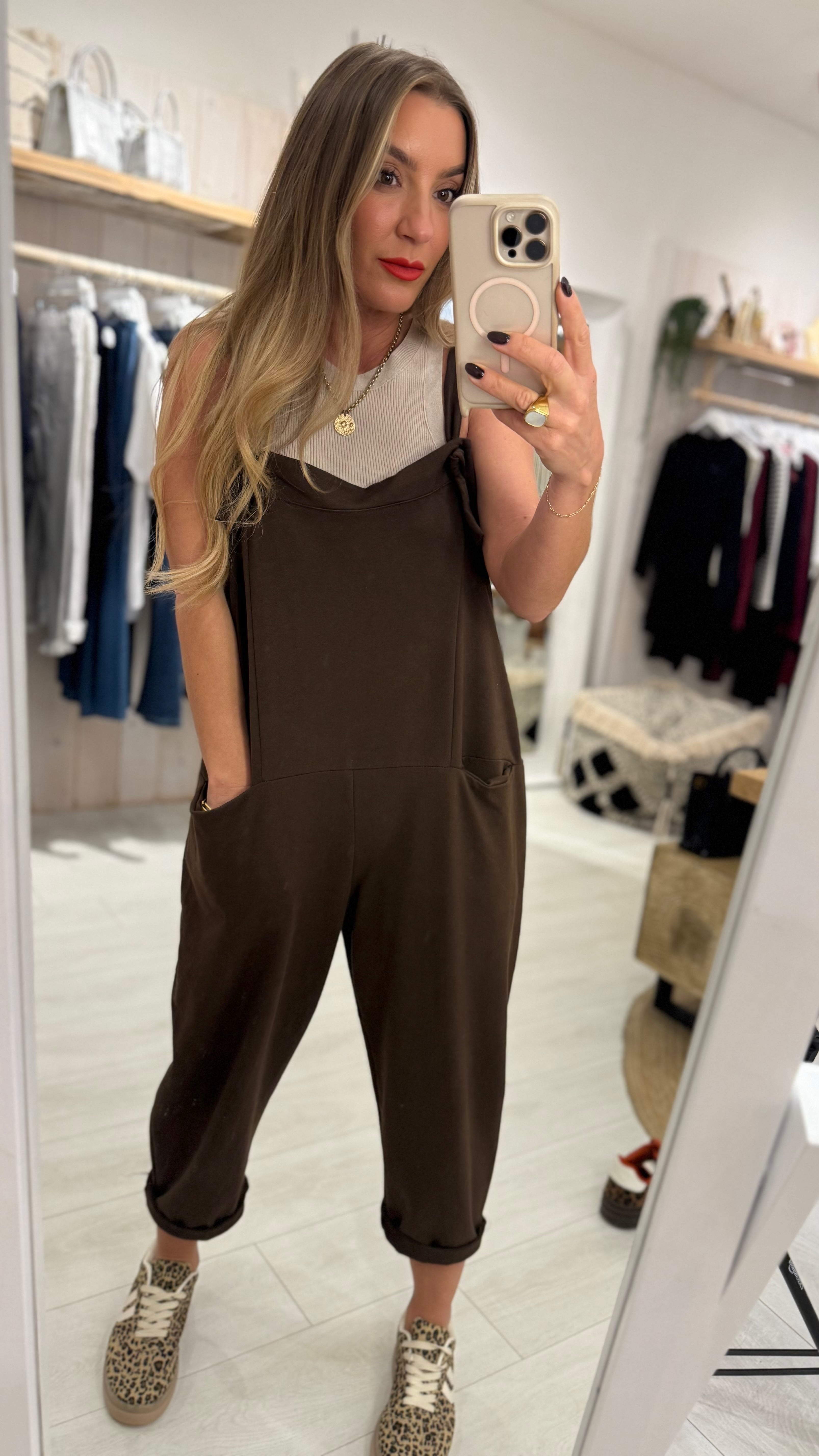 Lulu Jersey Dungaree