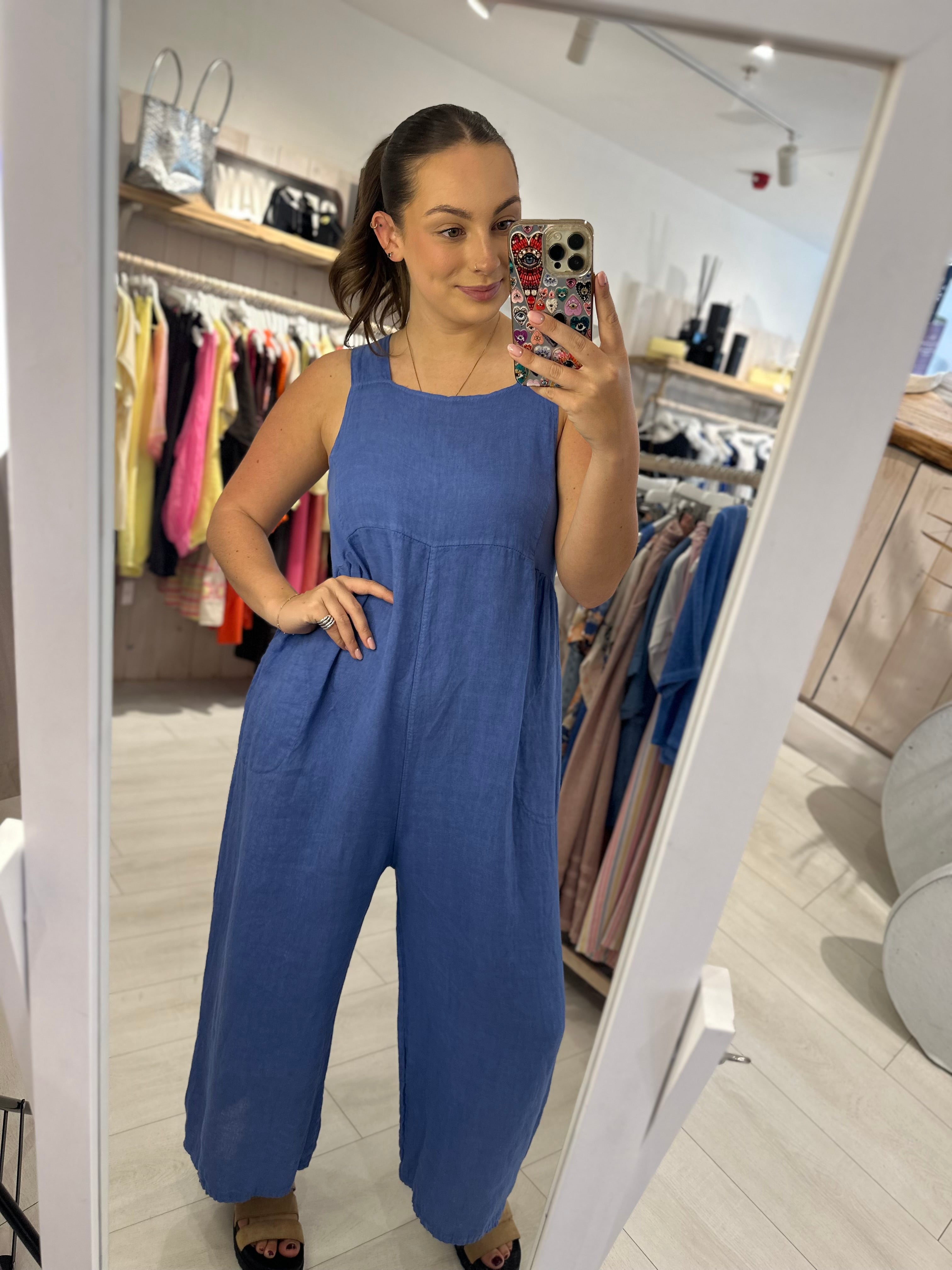 Hedi Linen jumpsuit