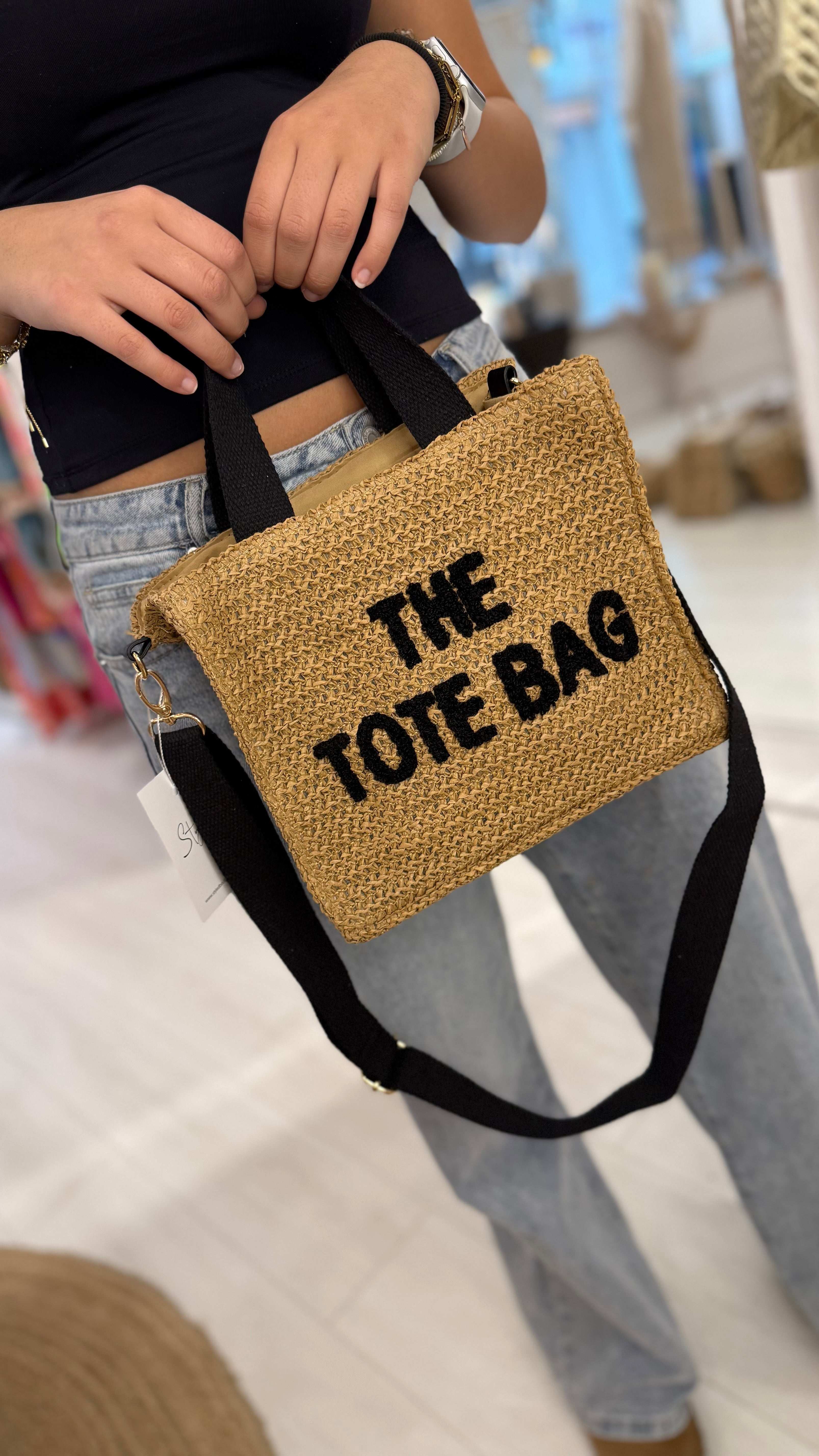 The Straw Tote Bag