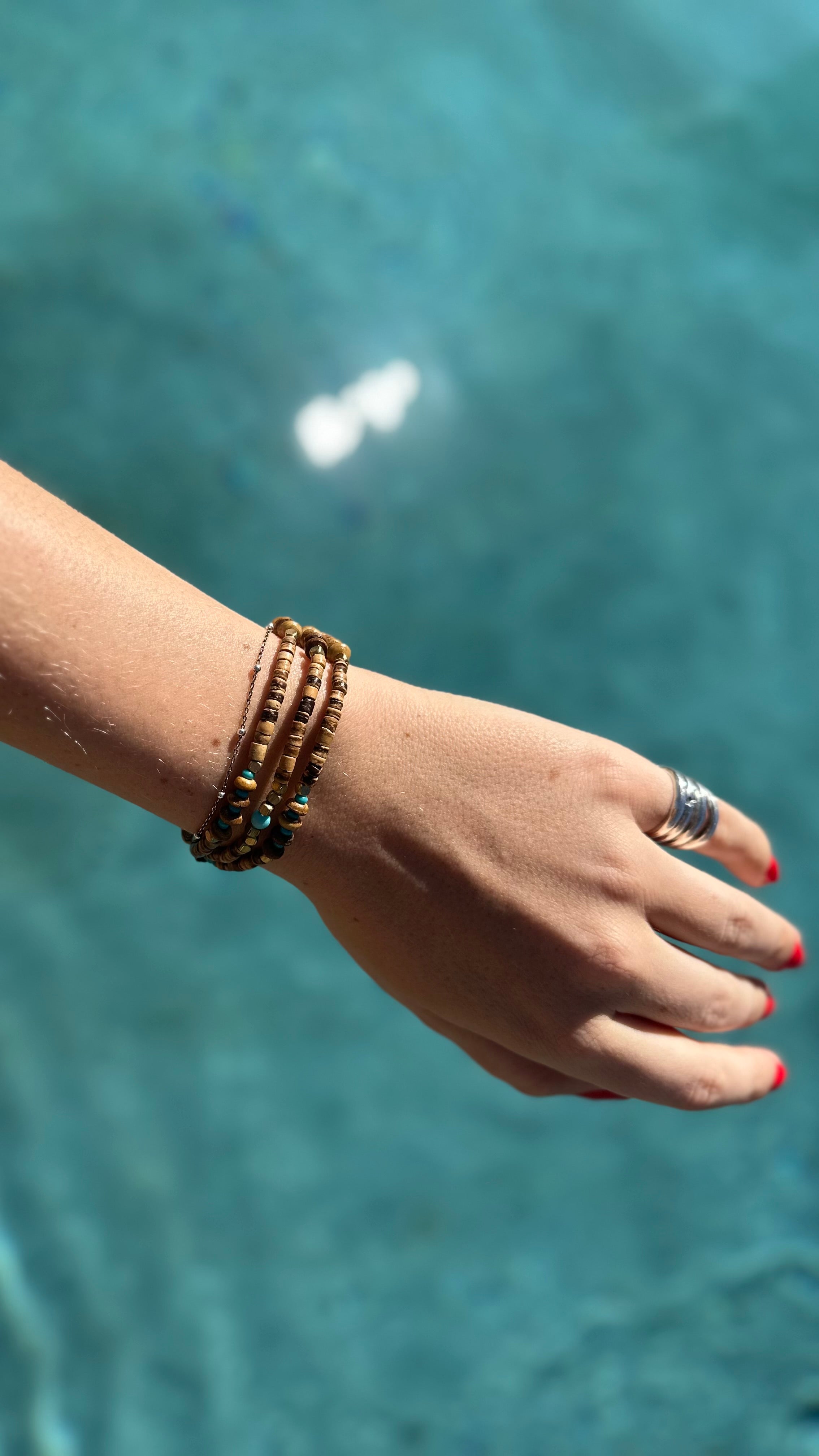 Beaded Multi Bracelet