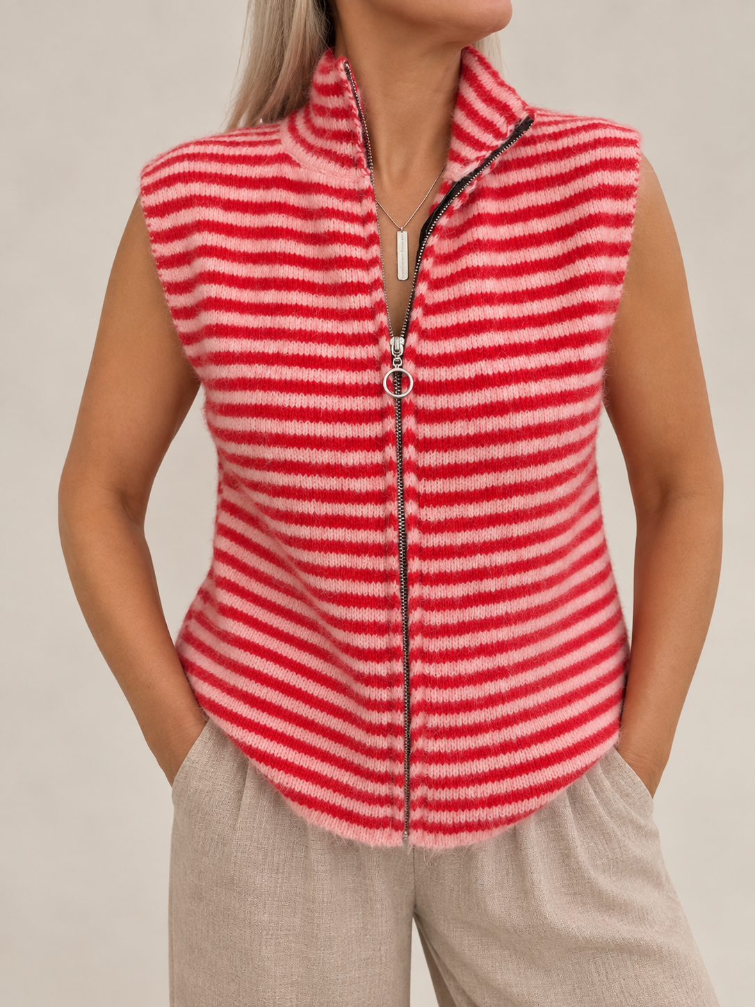 Ruby Zip-Up Tank