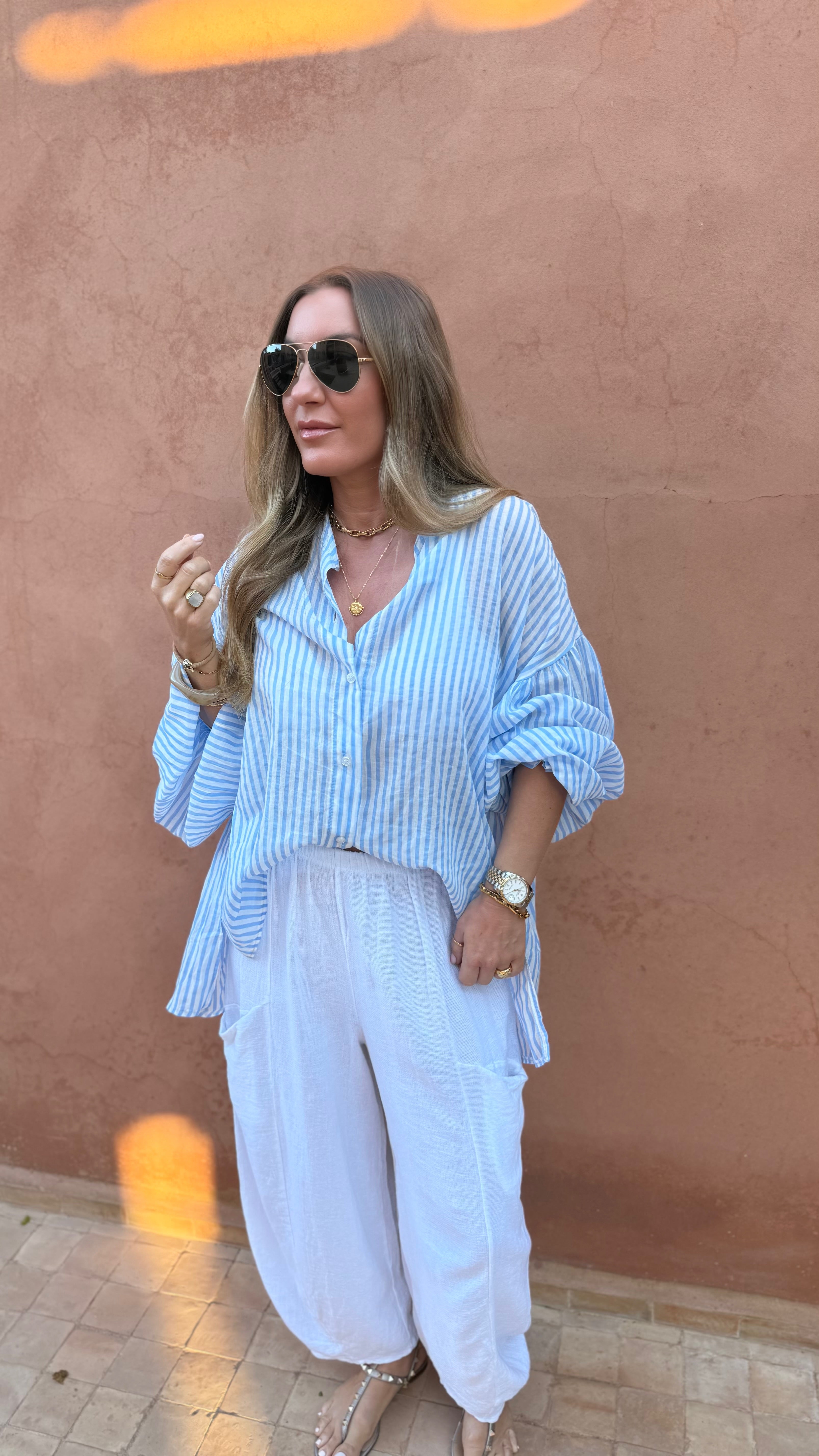 Rajah Striped Shirt