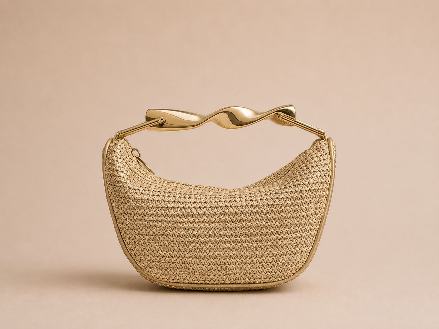 The Rivera Bag in Gold