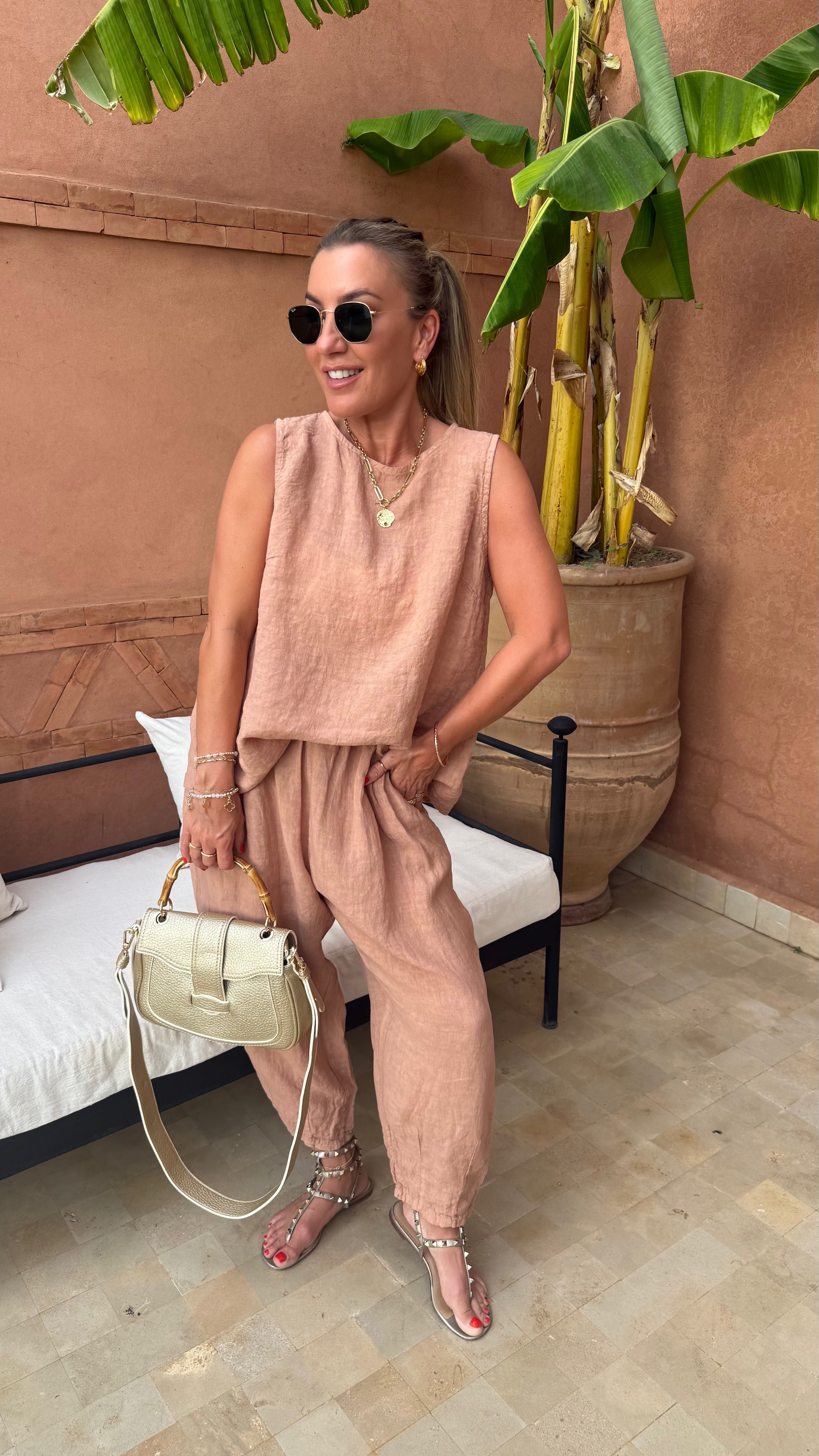 Solana Linen Set