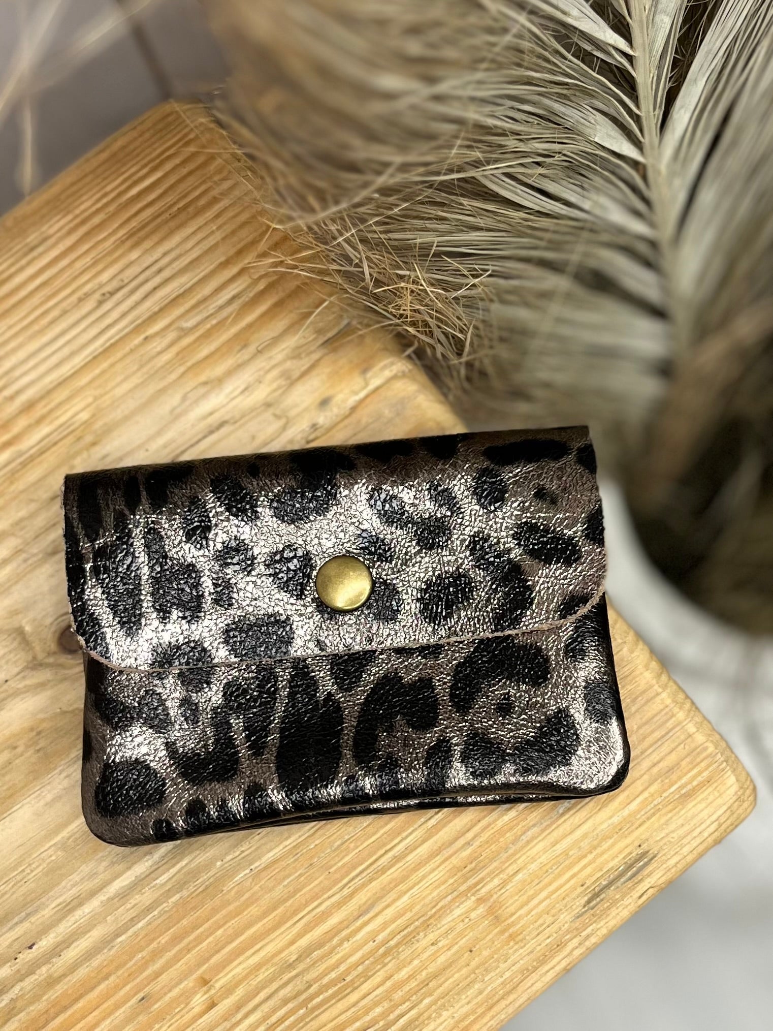 Leopard Print Mini Purse