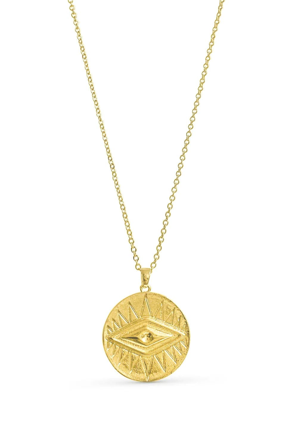 LUMEN EVIL EYE NECKLACE