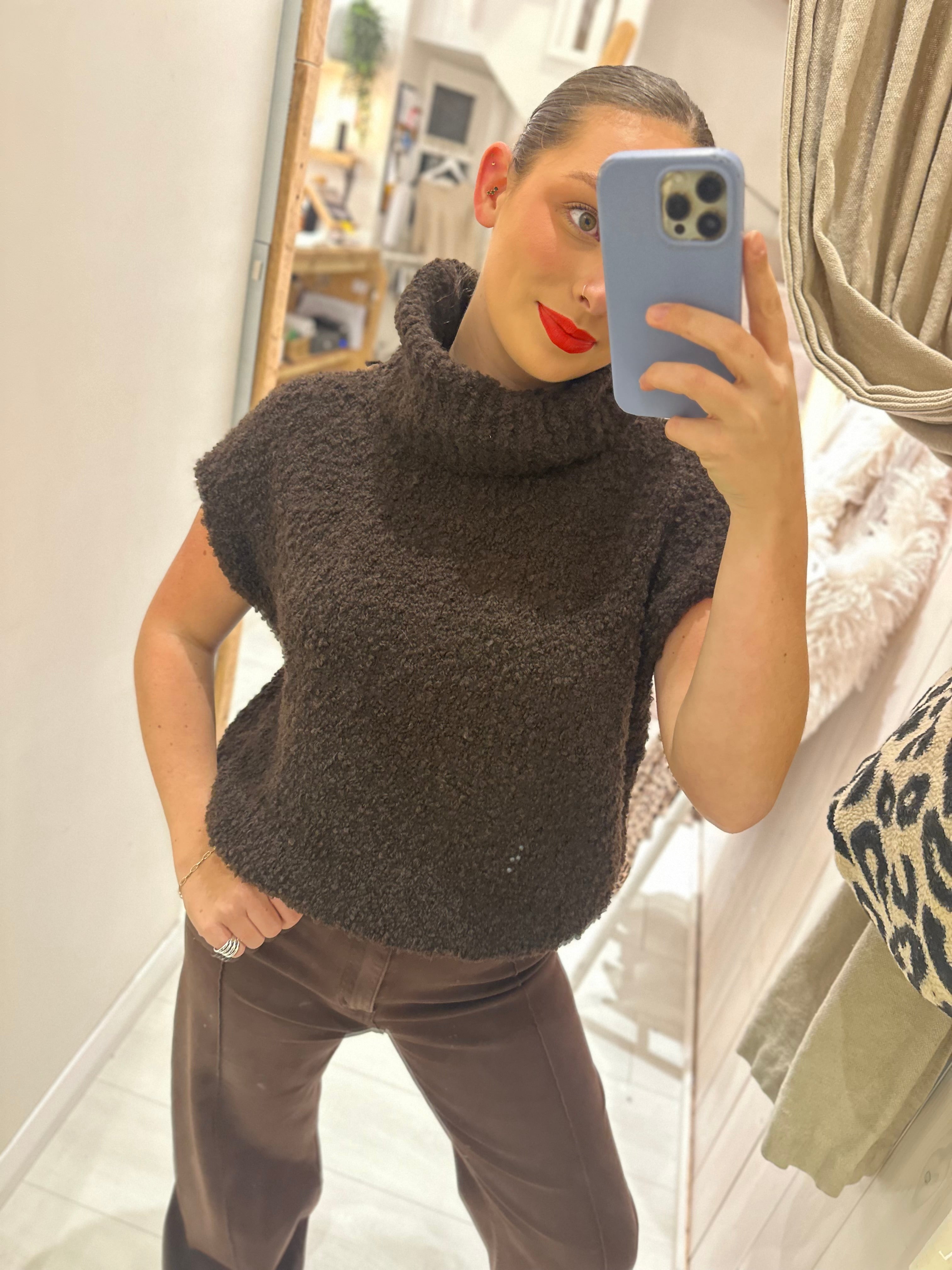 Gracie Roll Neck Tank