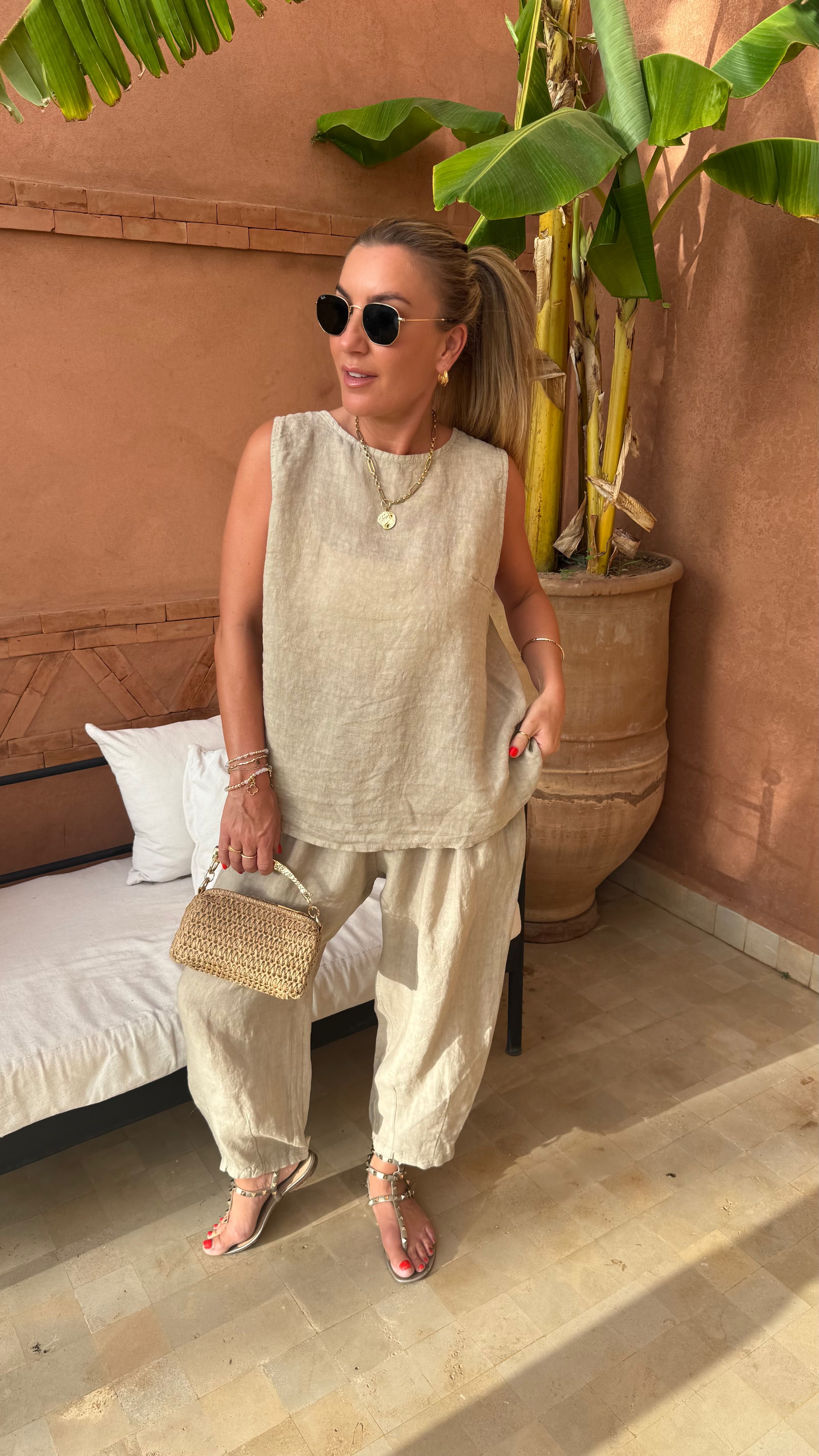 Solana Linen Set