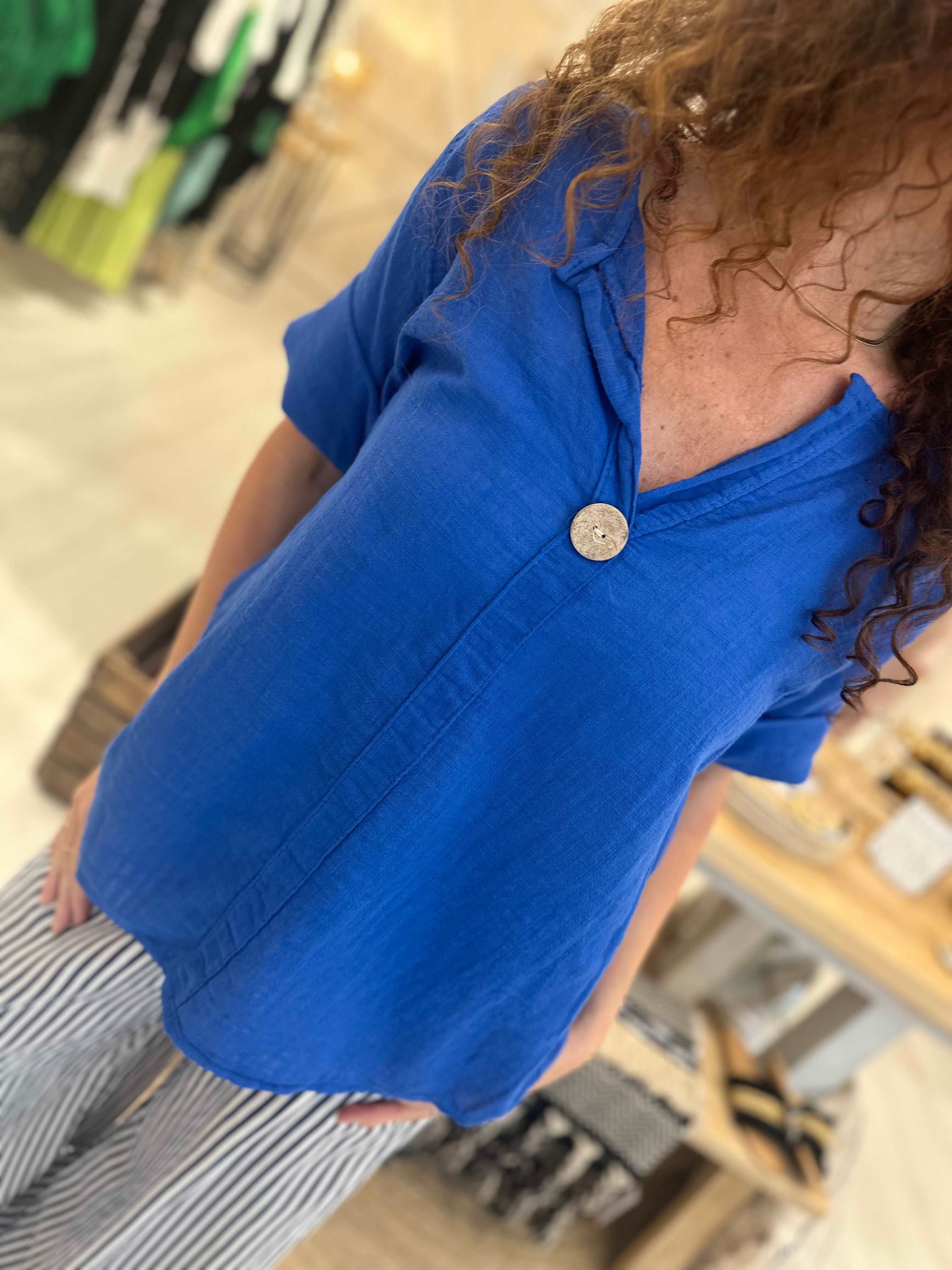 Button Front Top