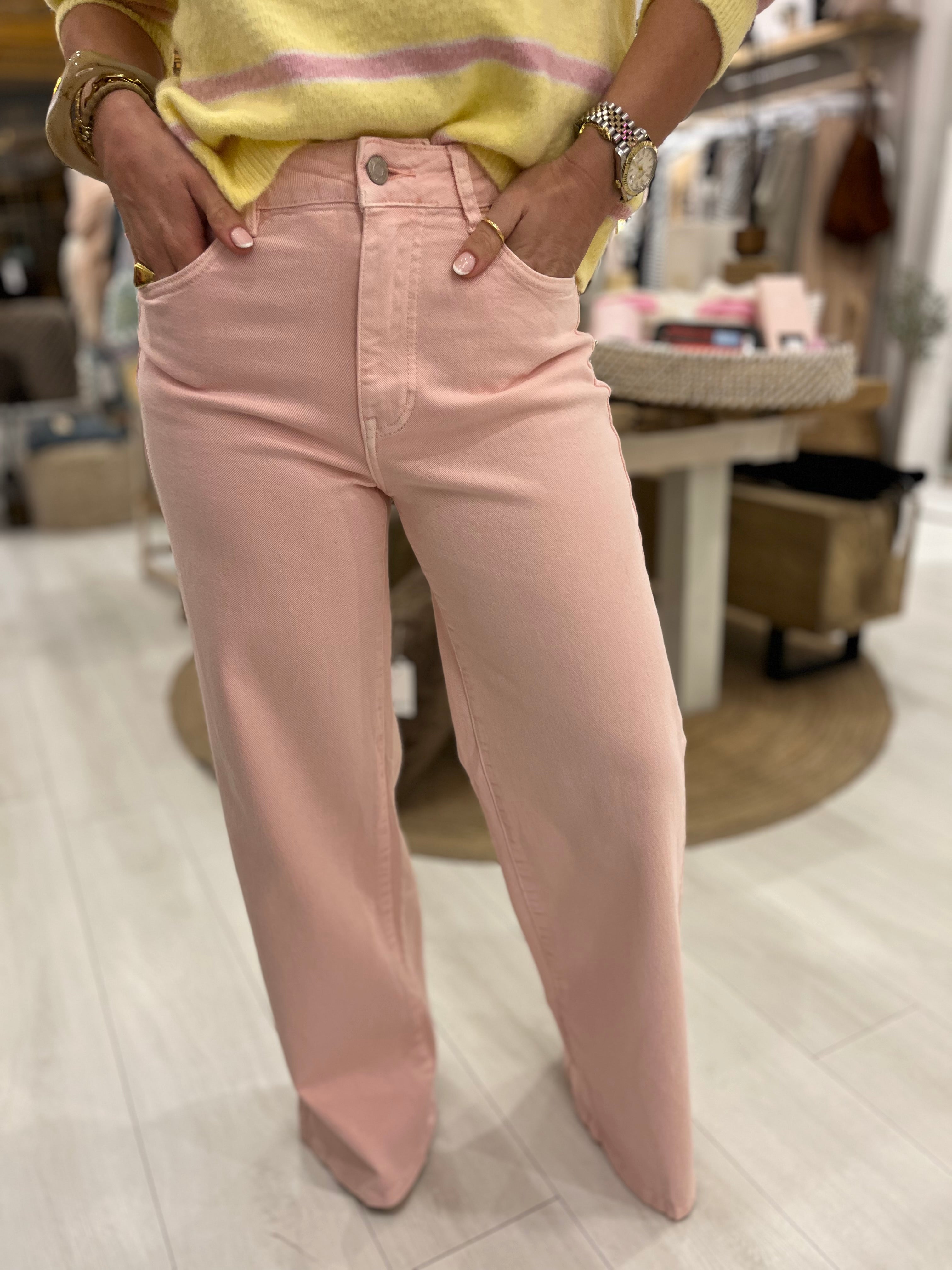 Opal Wide Leg Boyfriend Jeans