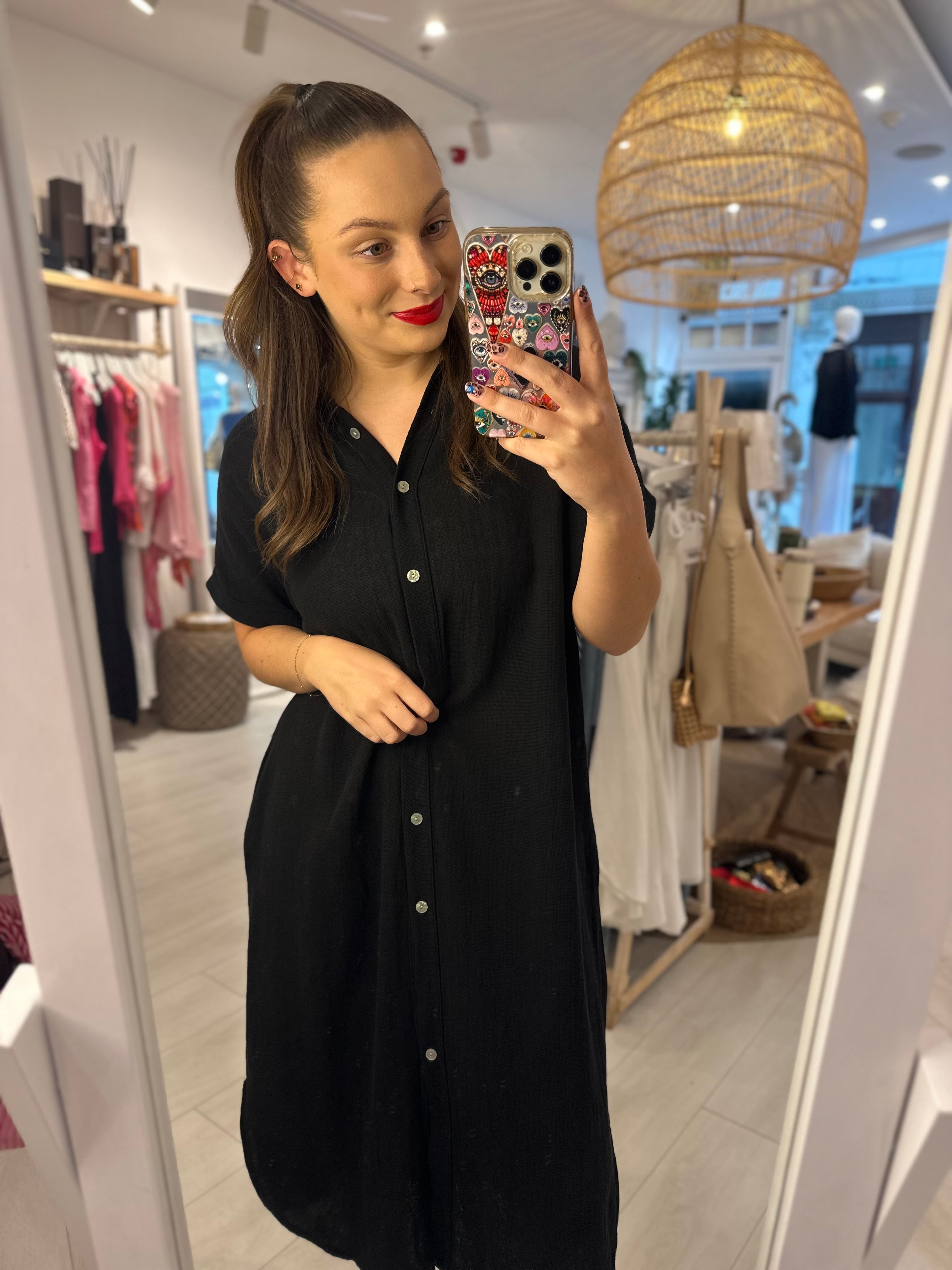 Carly Cheesecloth Midi Dress