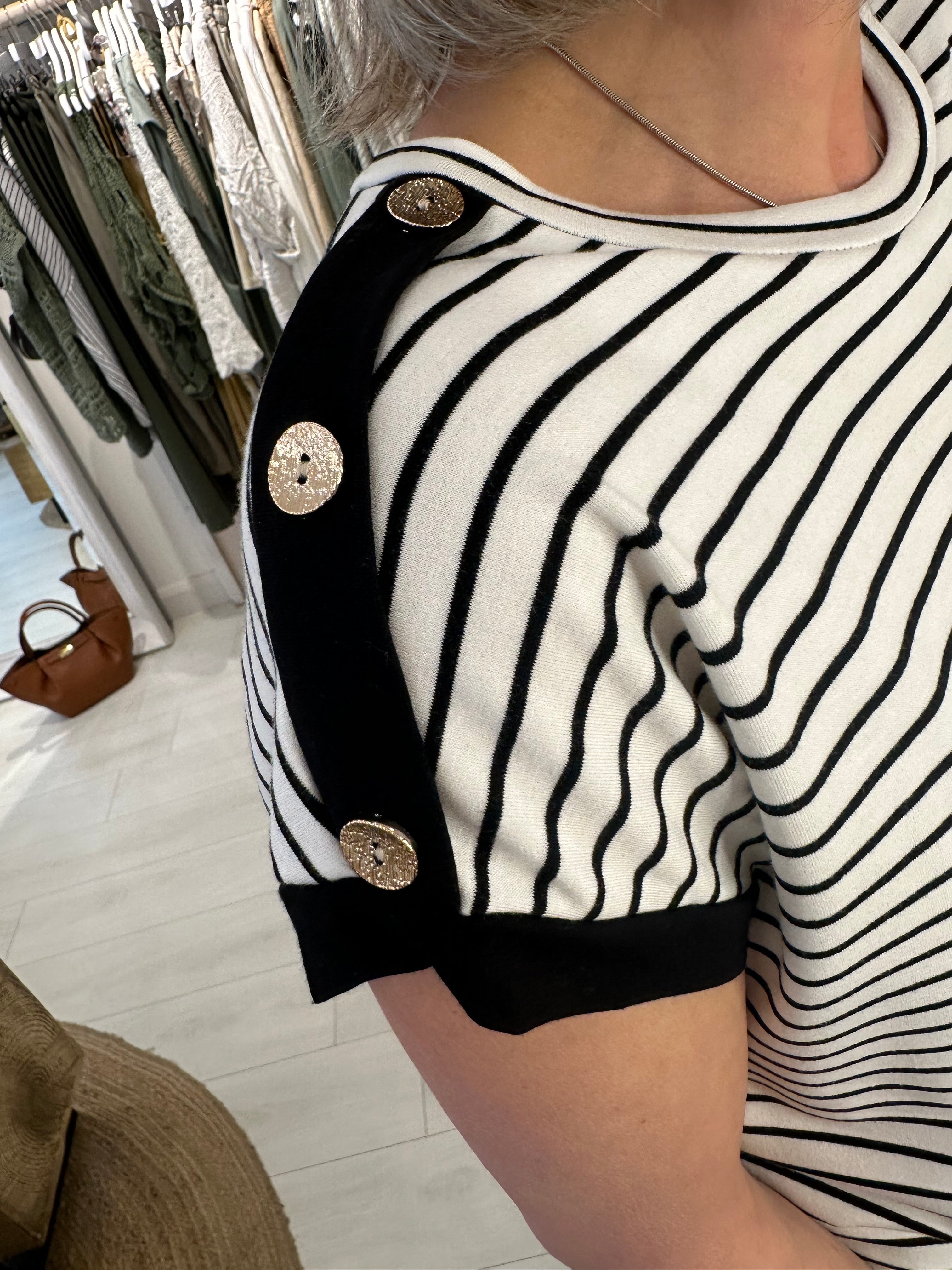 Fran Striped Tee