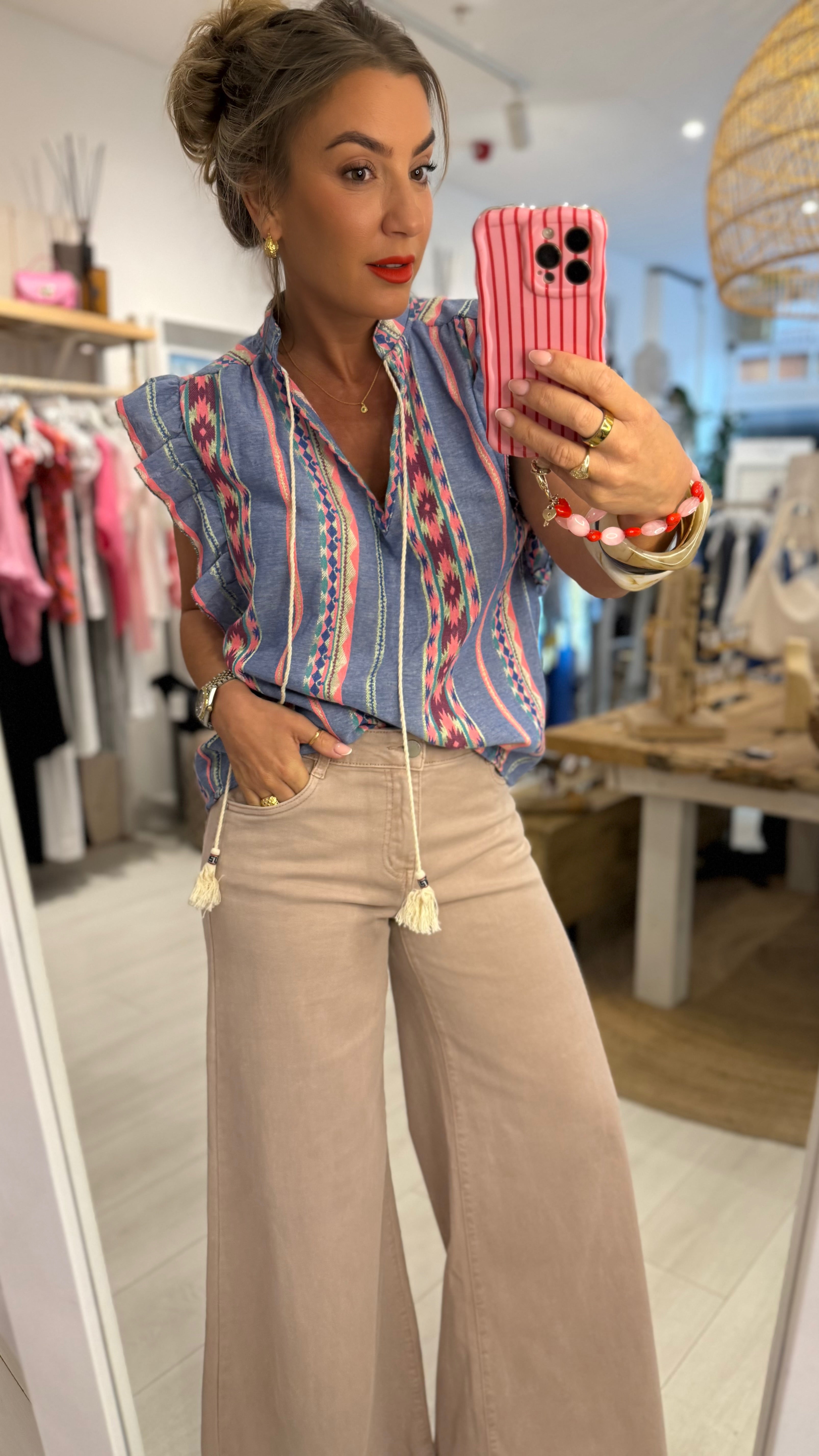 Selena Embroidered Shirt