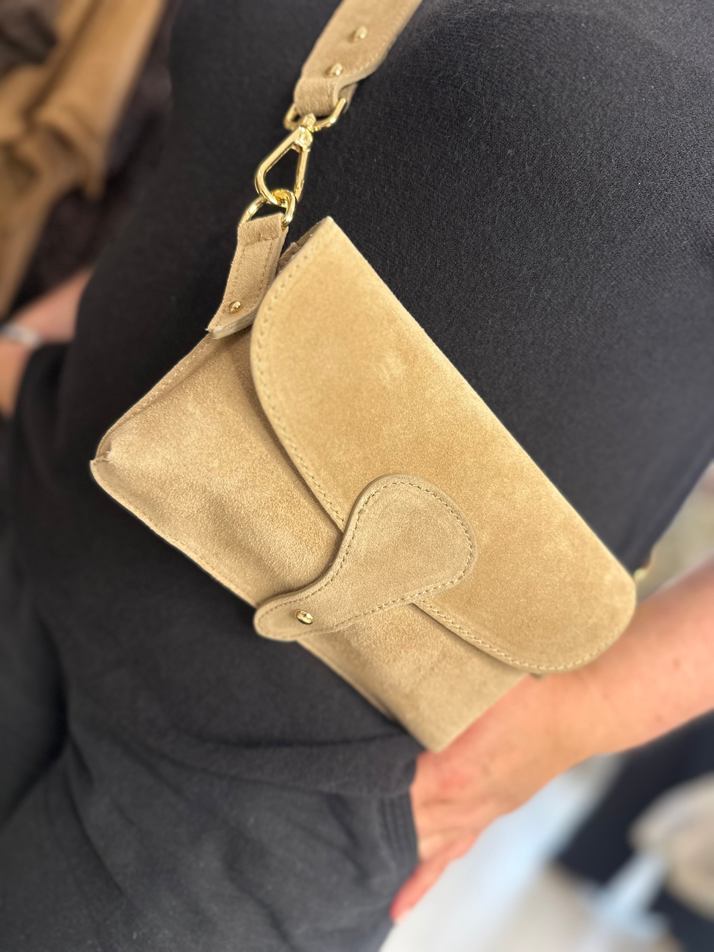Jules Suede Cross Body