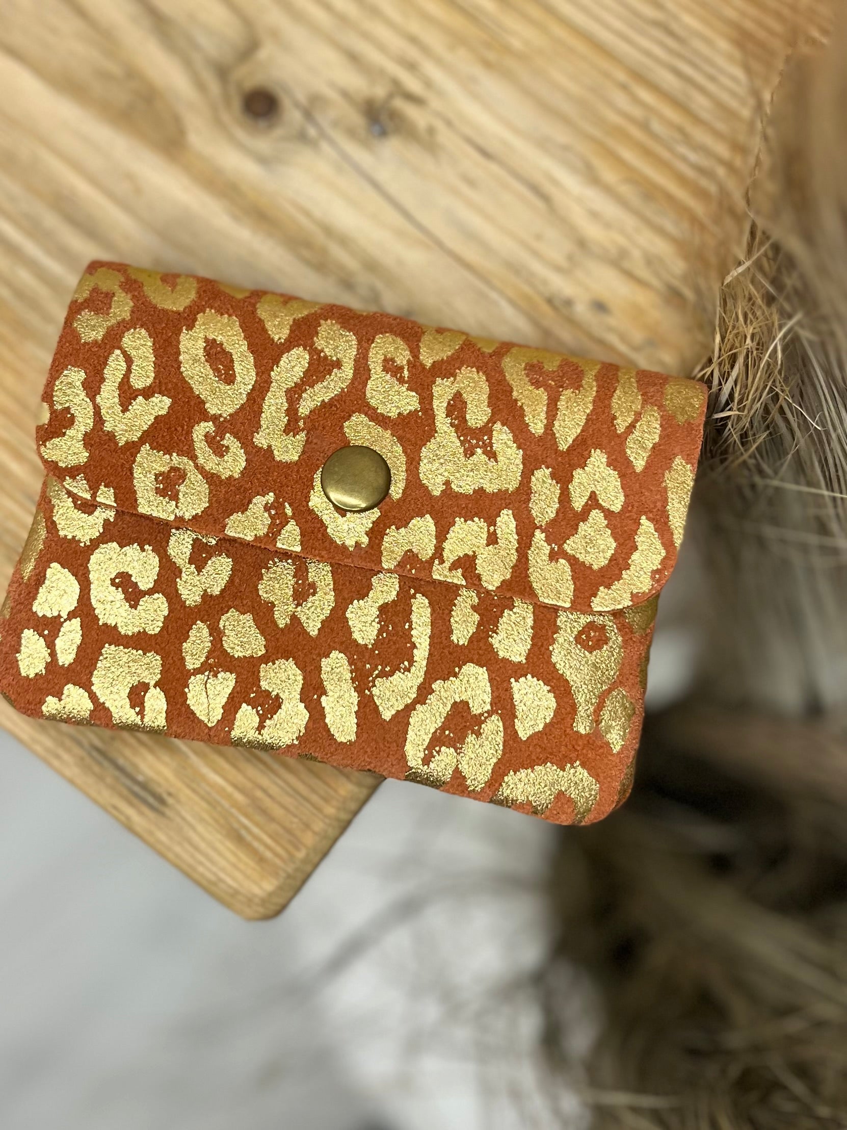 Leopard Print Mini Purse