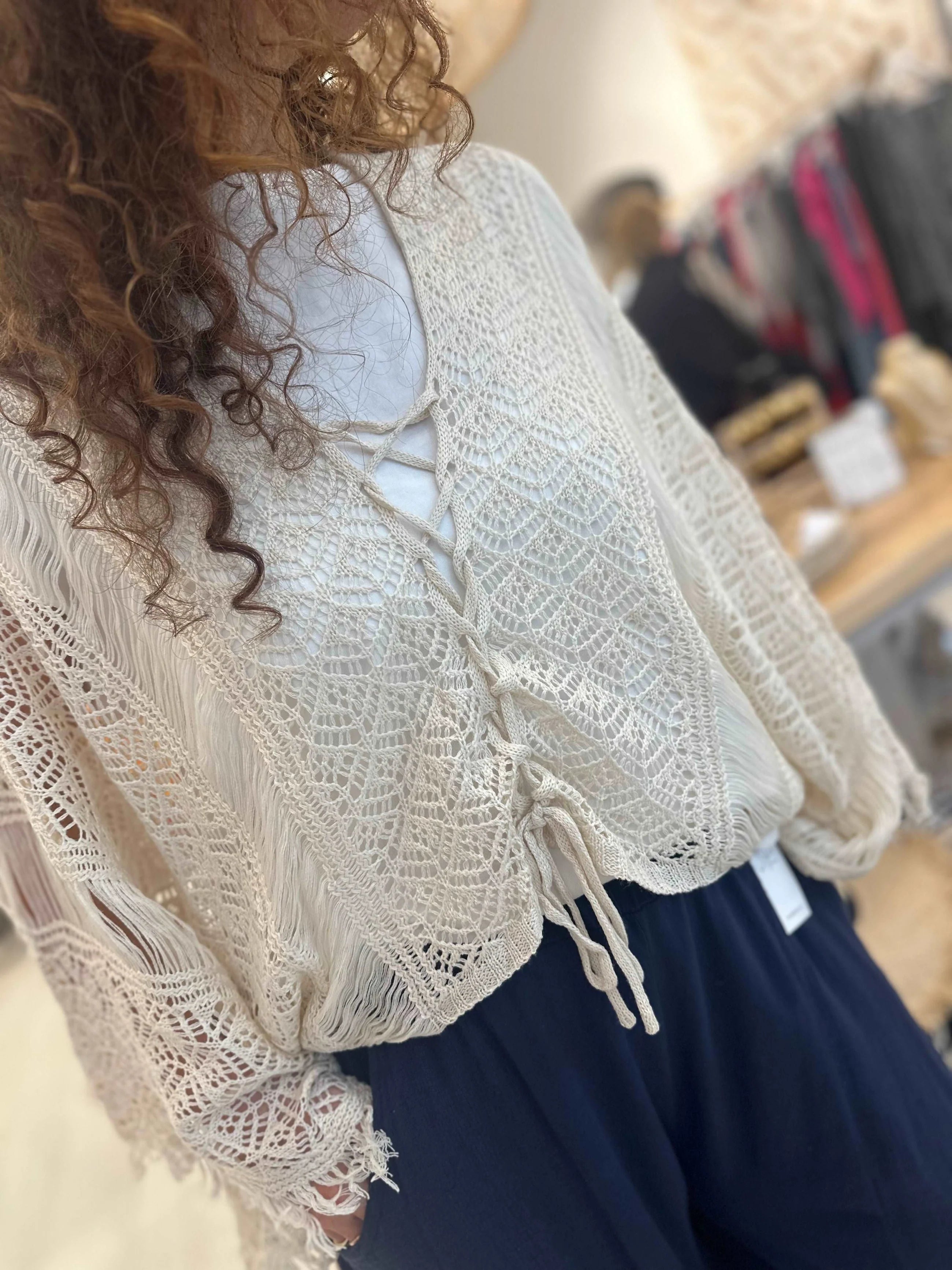 Asana Crochet Cardigan