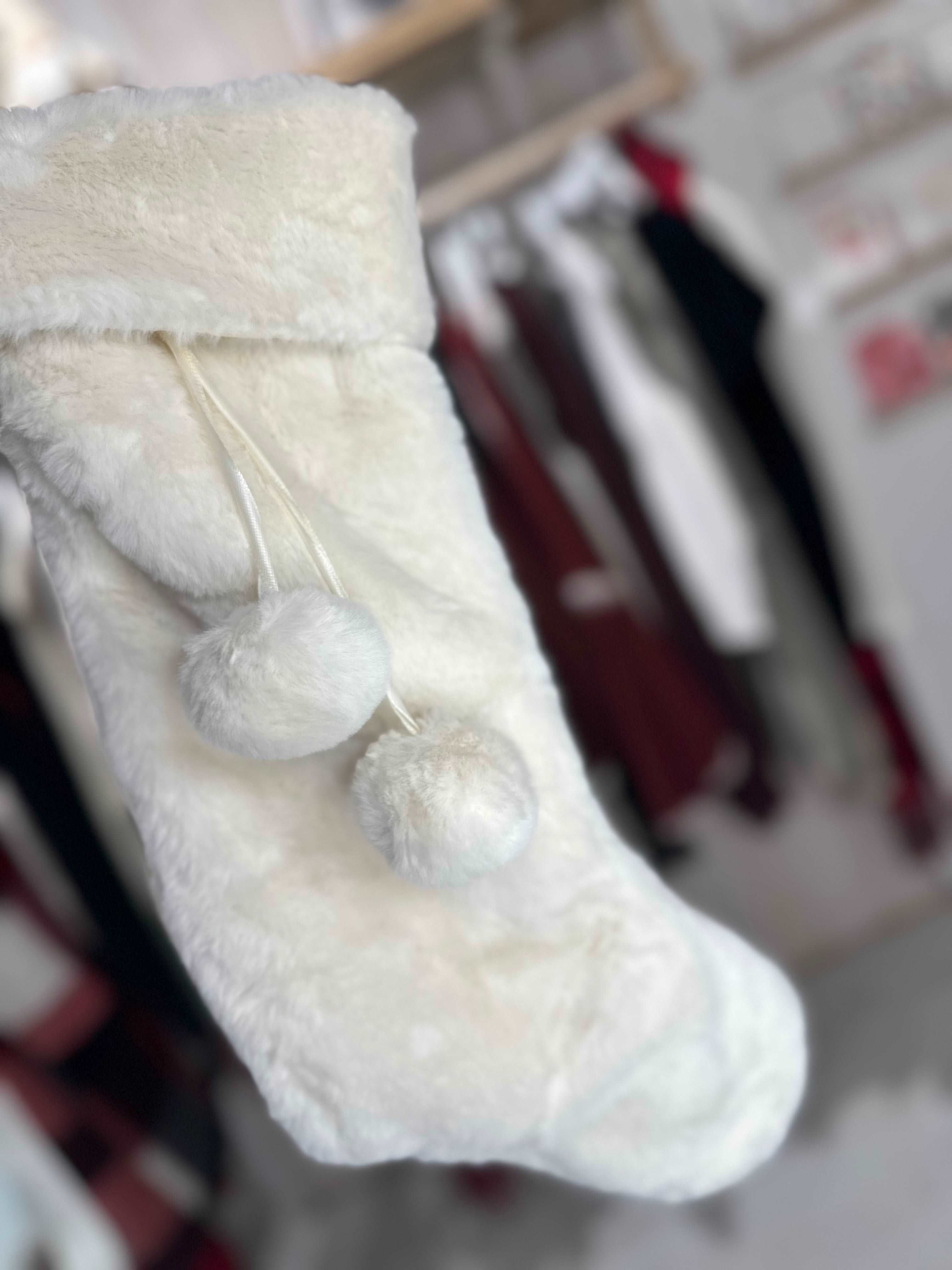 Faux Fur Stocking