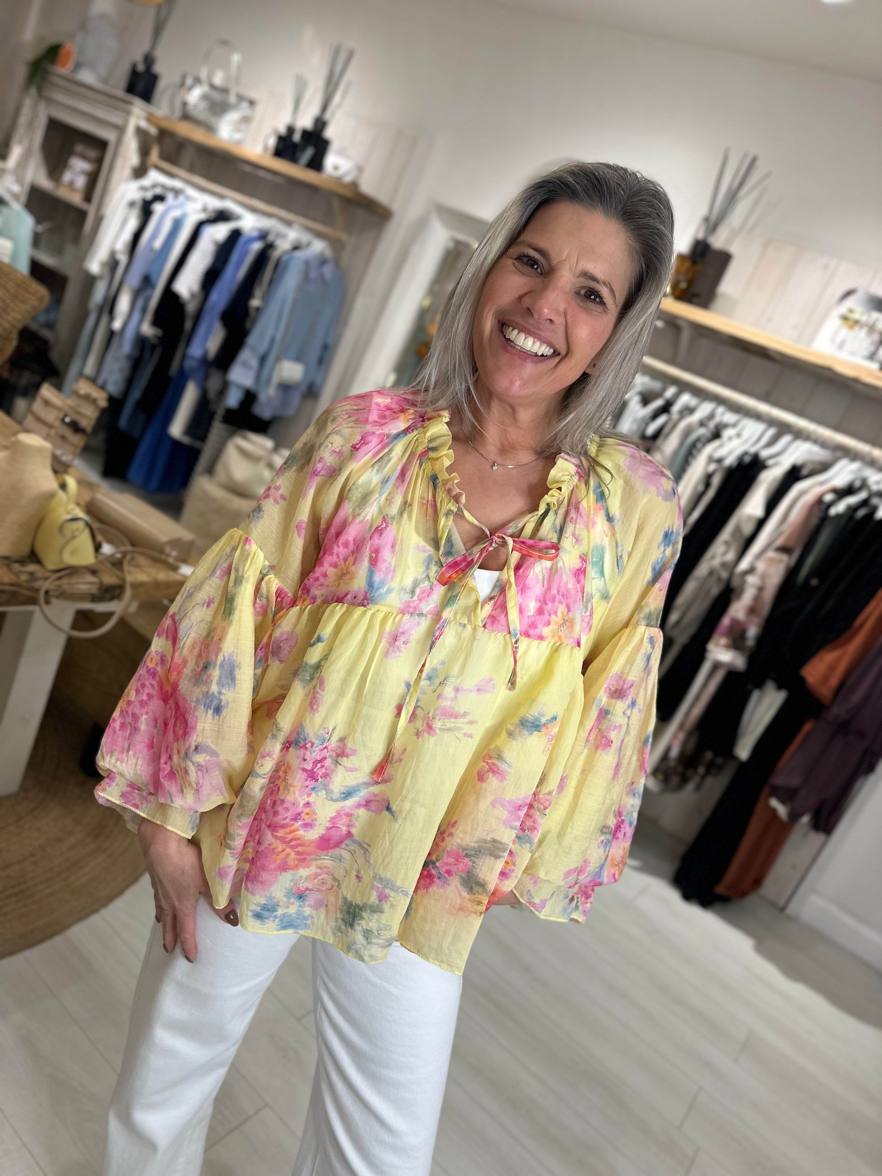 Florrie Floral Blouse