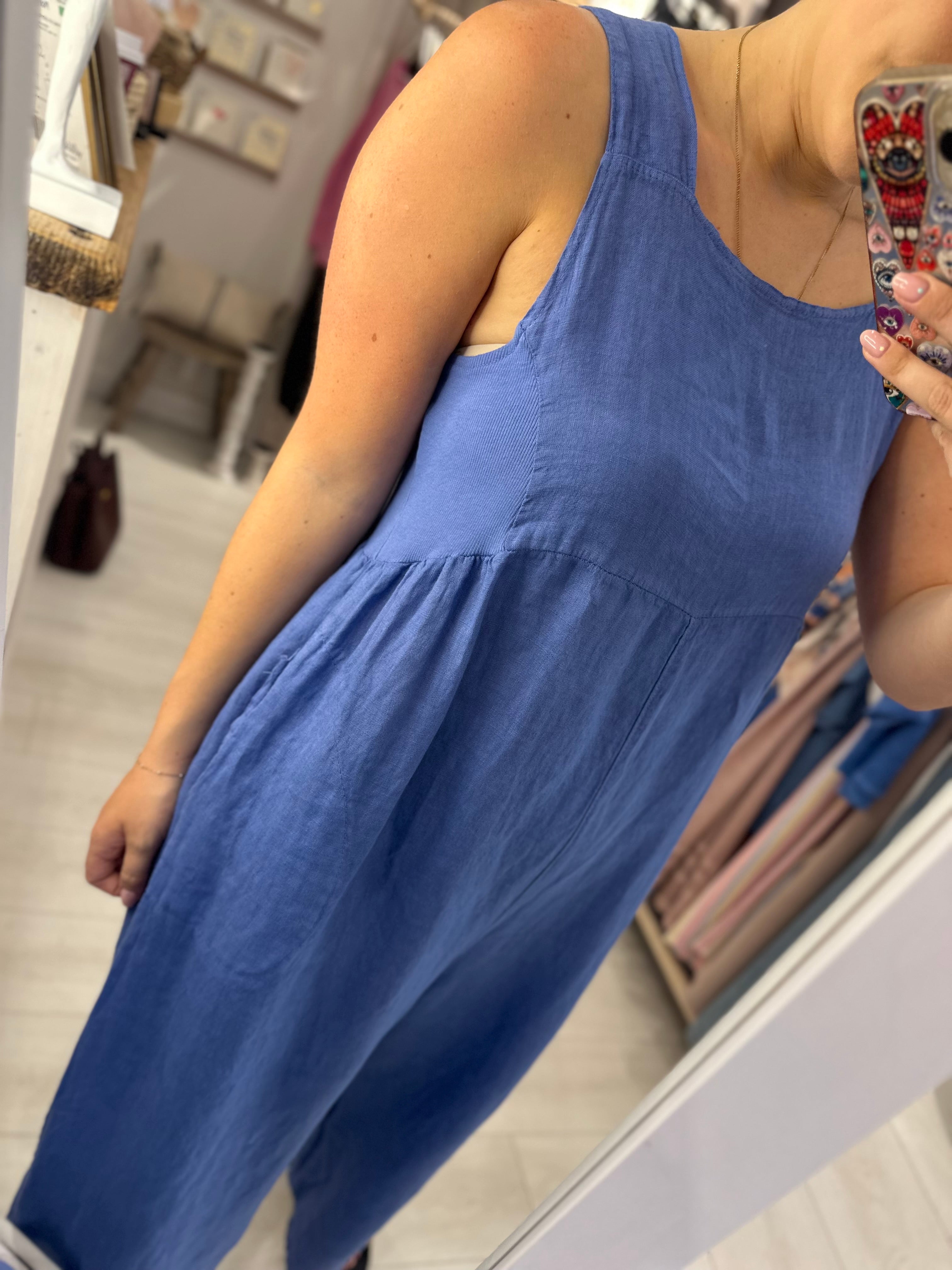 Hedi Linen jumpsuit