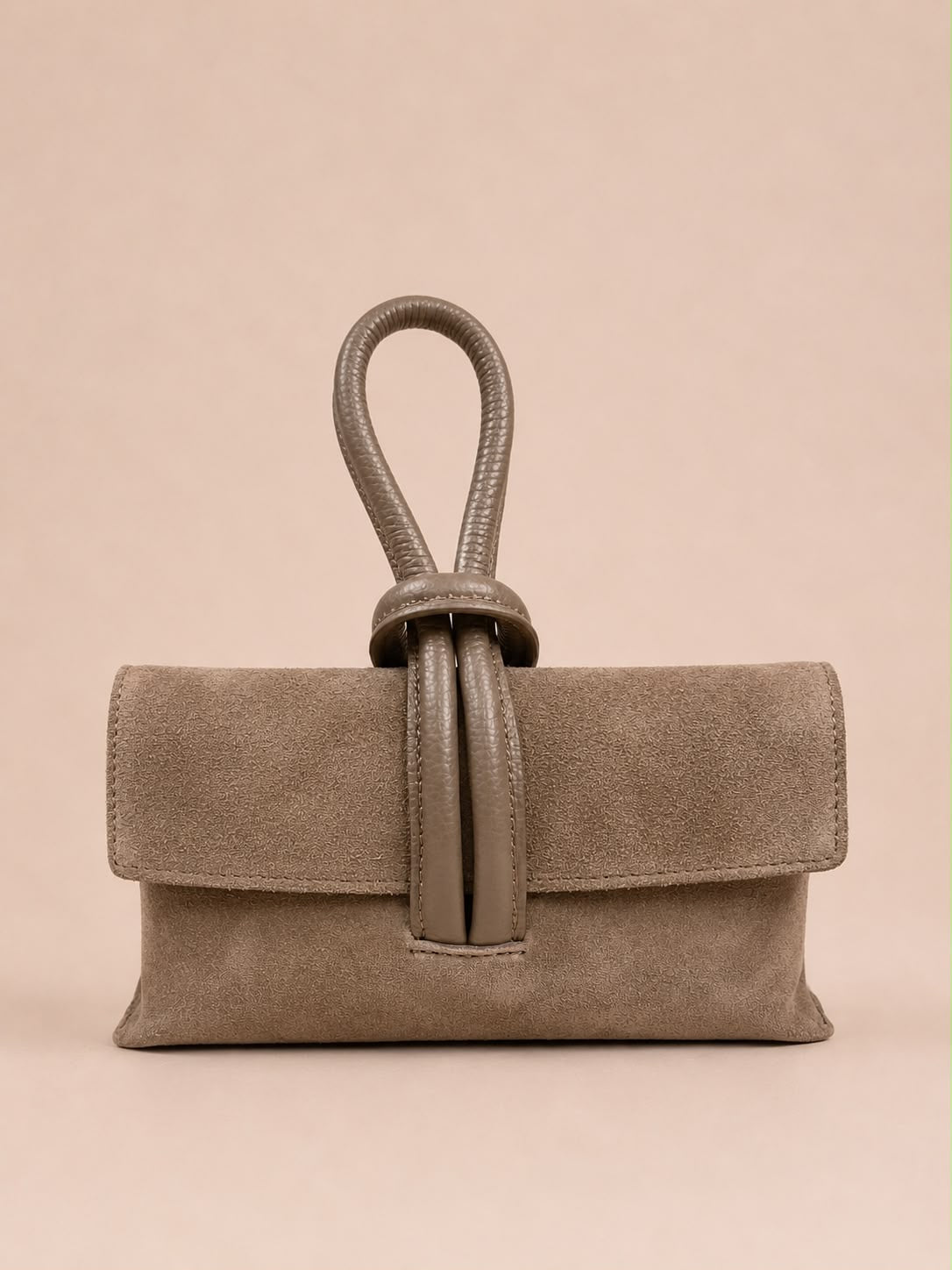 Lulu Loop Handle Leather Bag