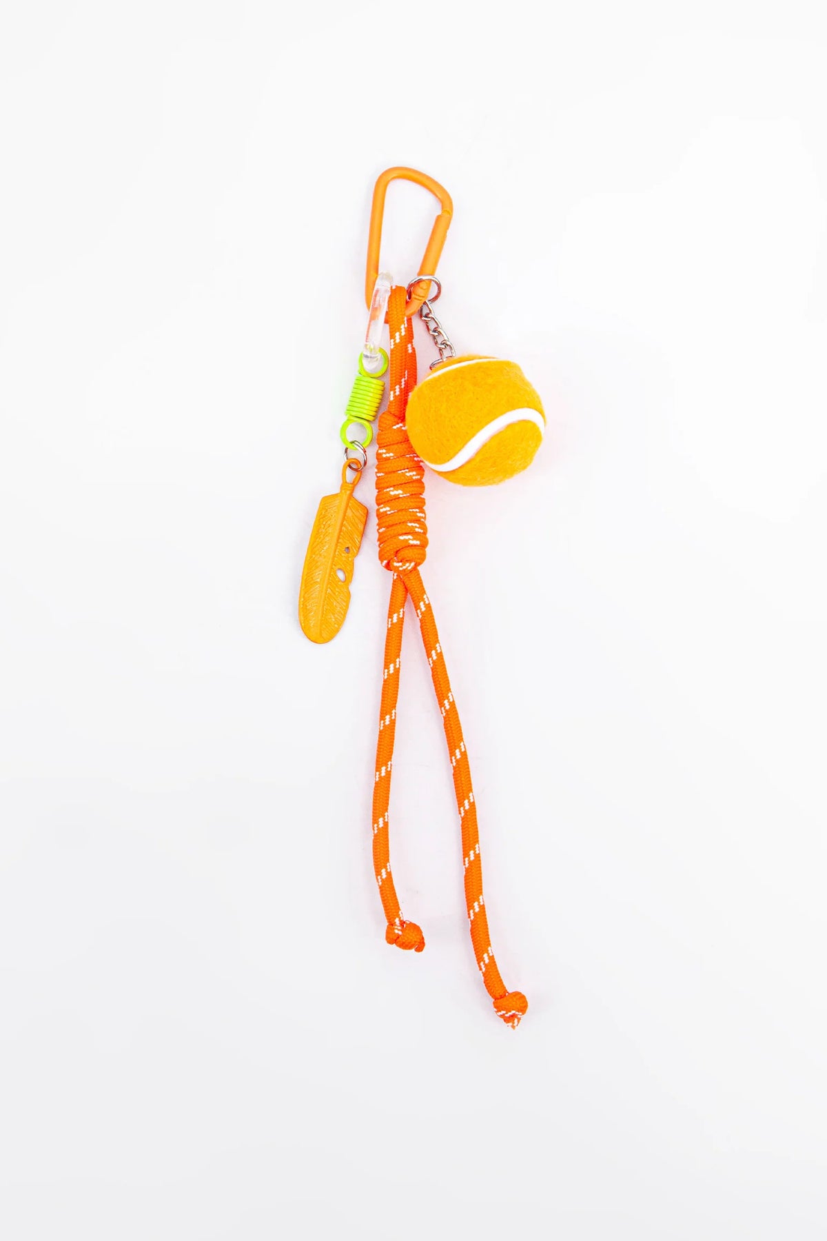 Orange Ball Bag Charm