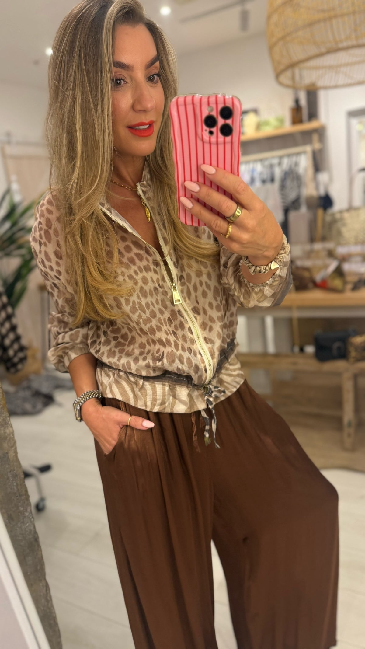Jamira Zip-up Jacket