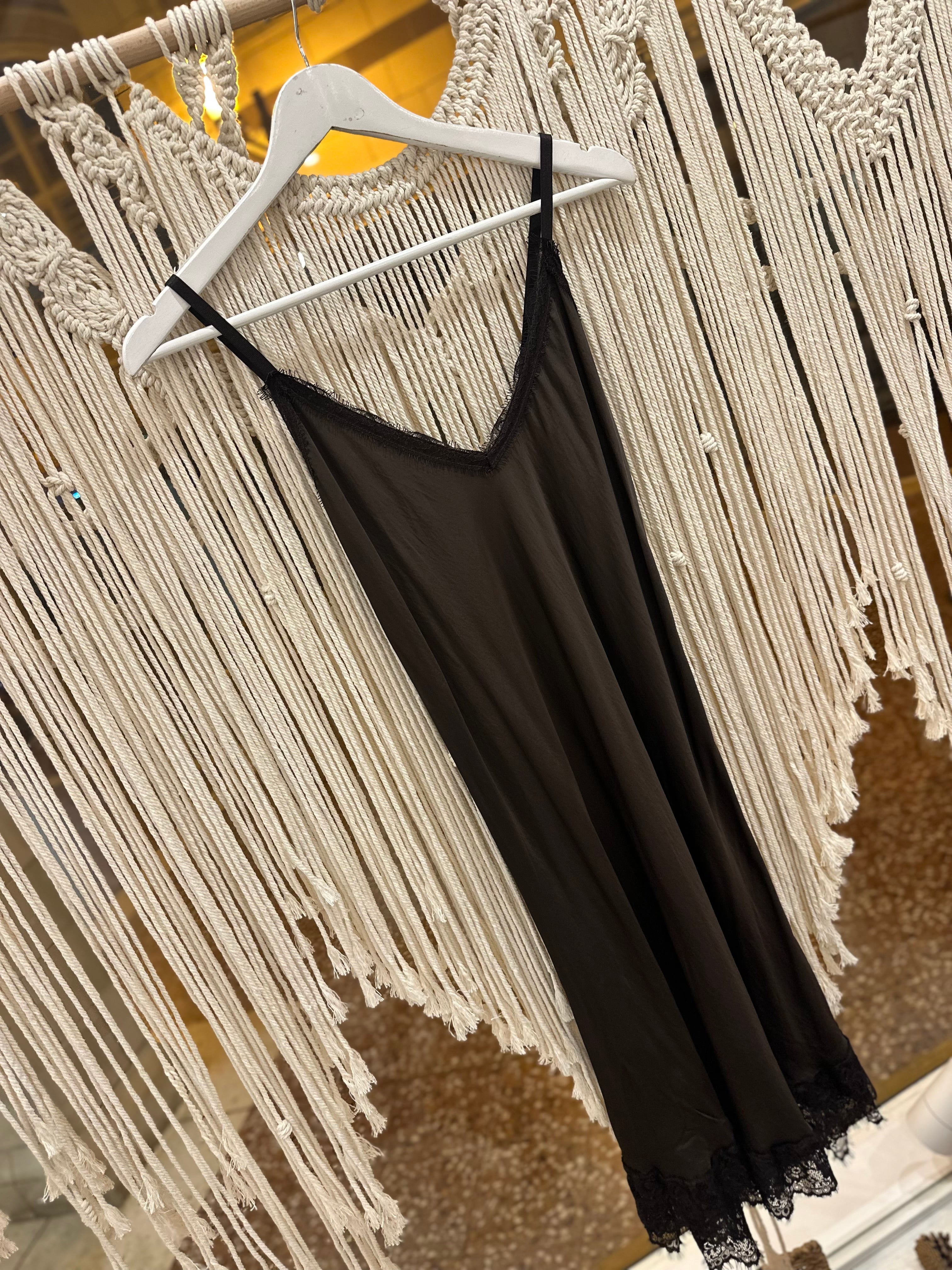 Serene Satin Cami Dress