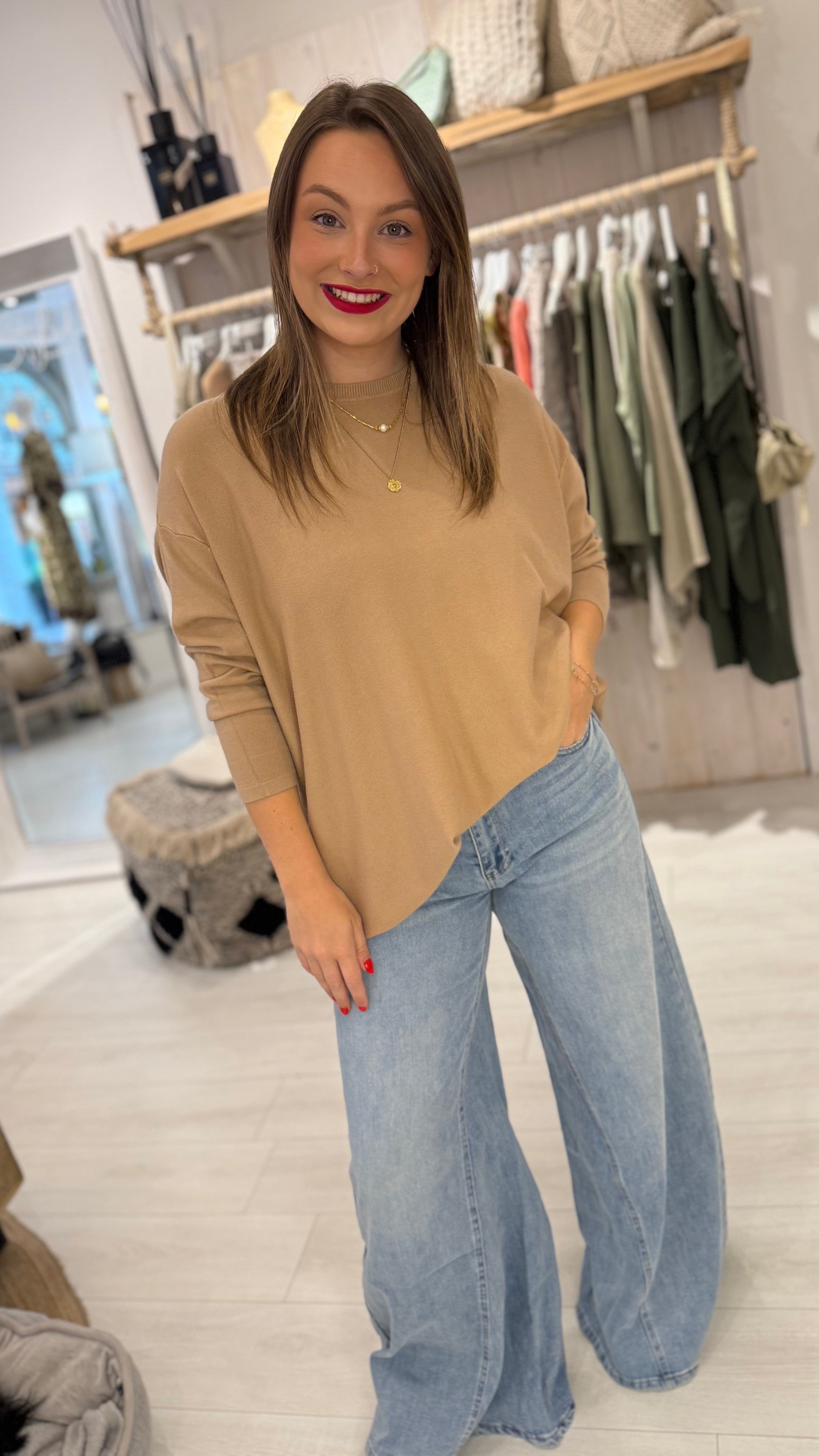 Sofia Soft Knit Top