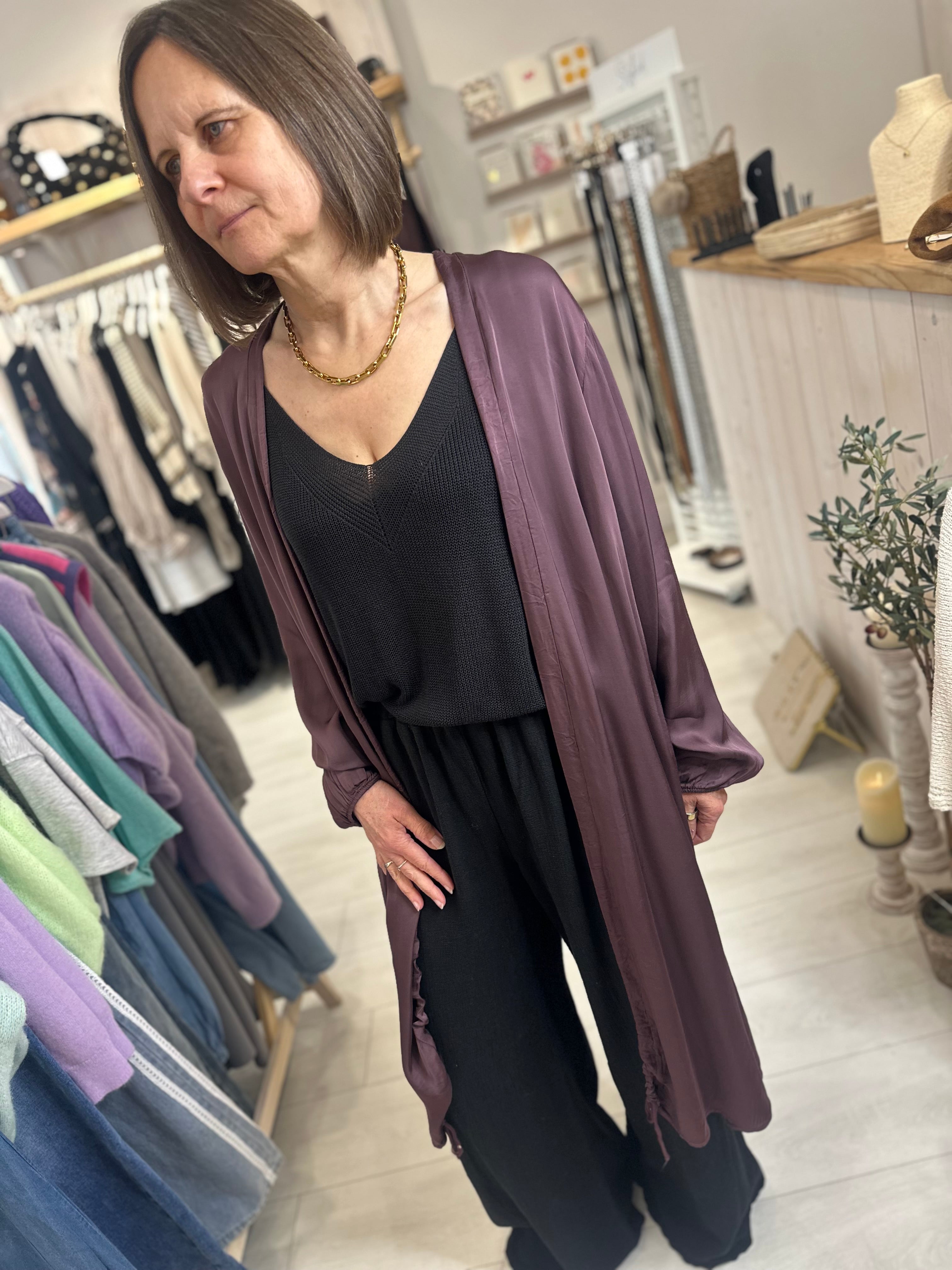 Oliva Kimono Style Overtop