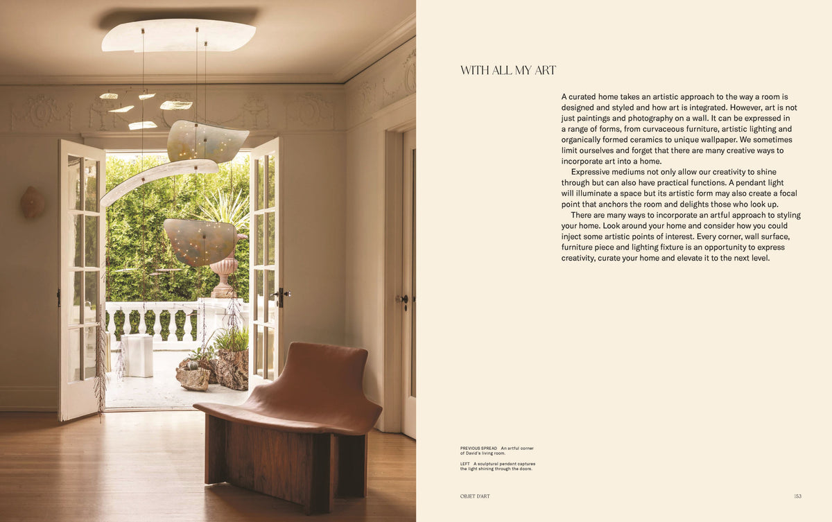 'Curated Style: Artfully Edited Homes' Book