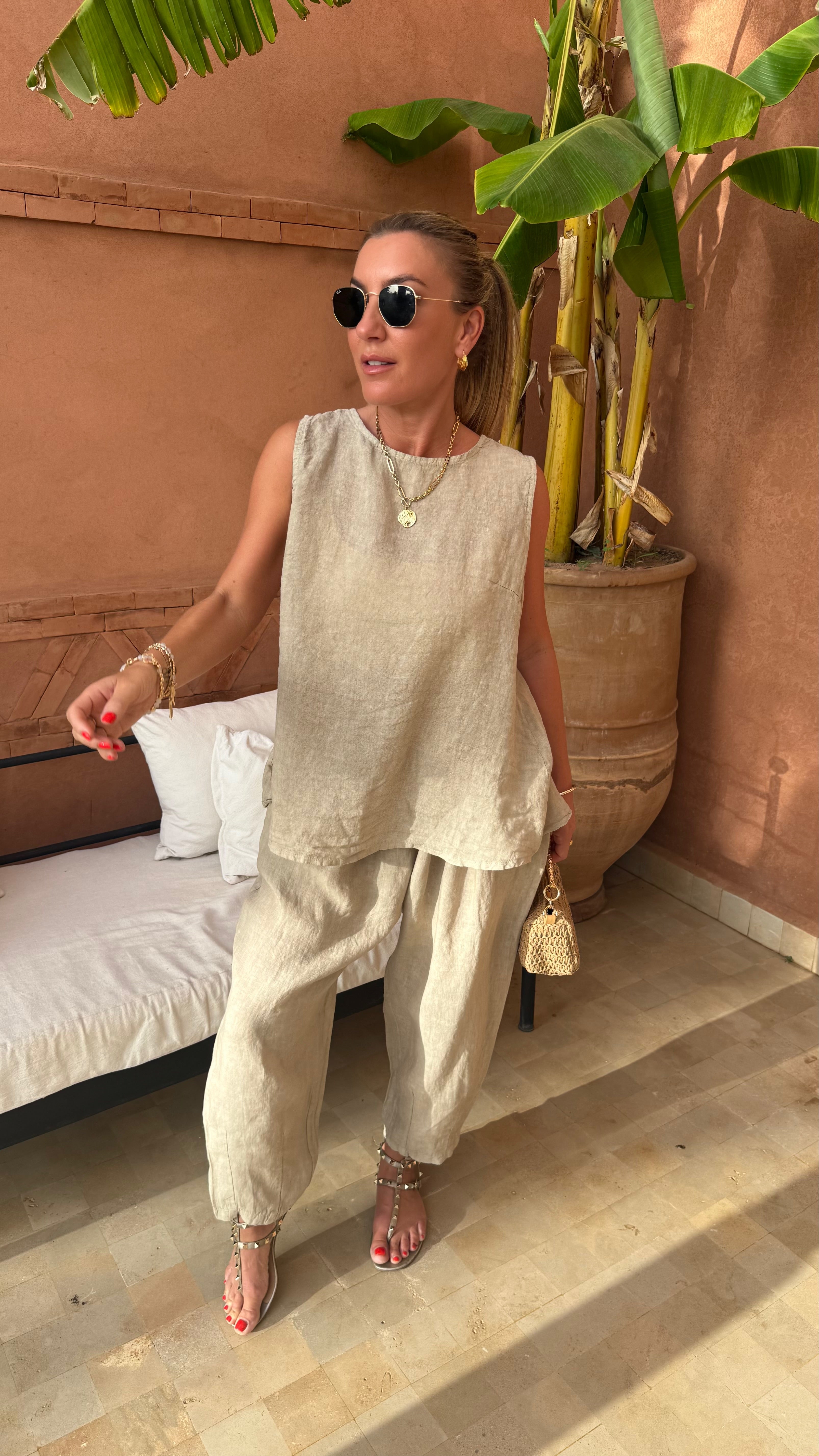 Solana Linen Set