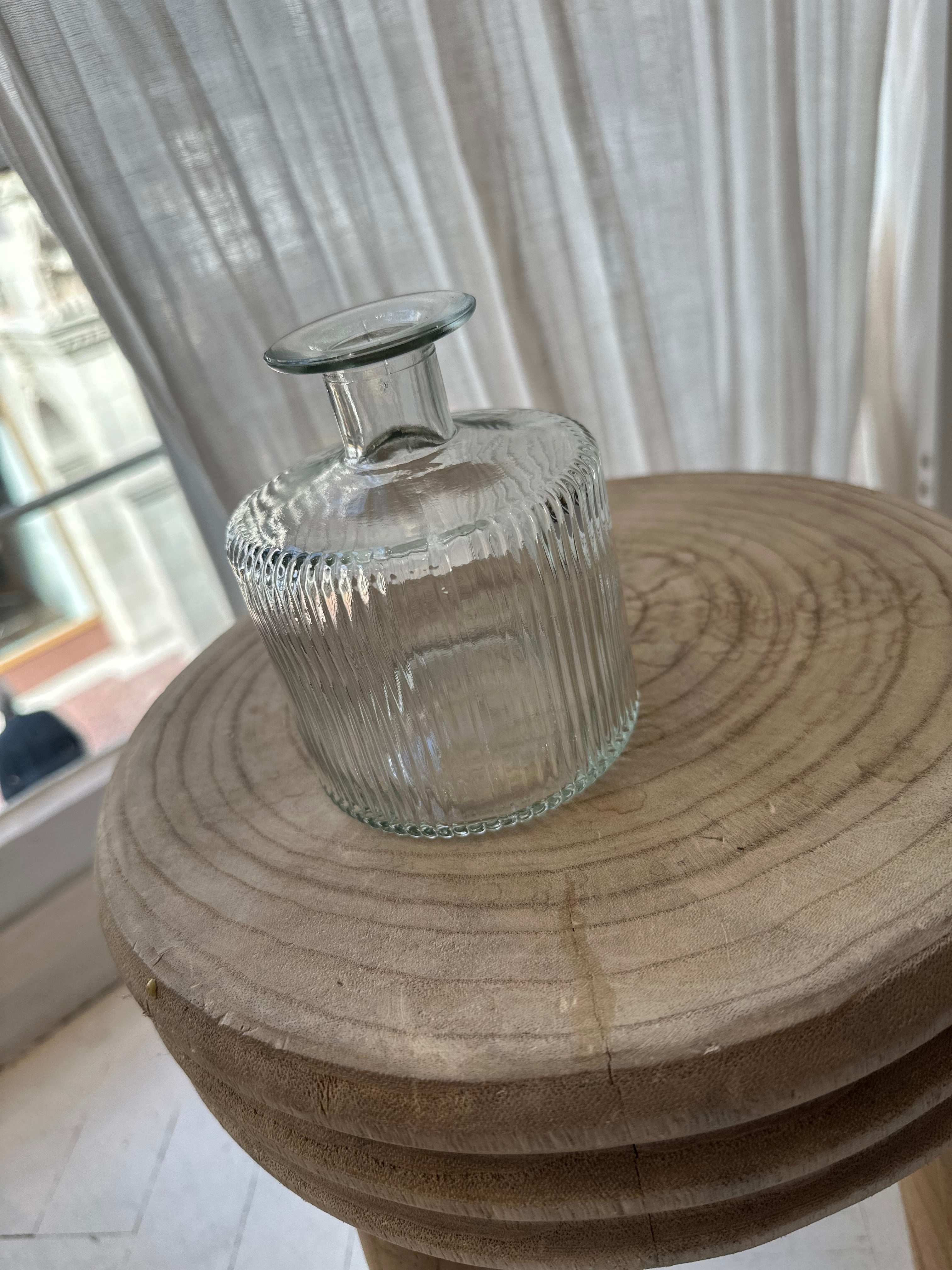 Bottle vase Nico Clear