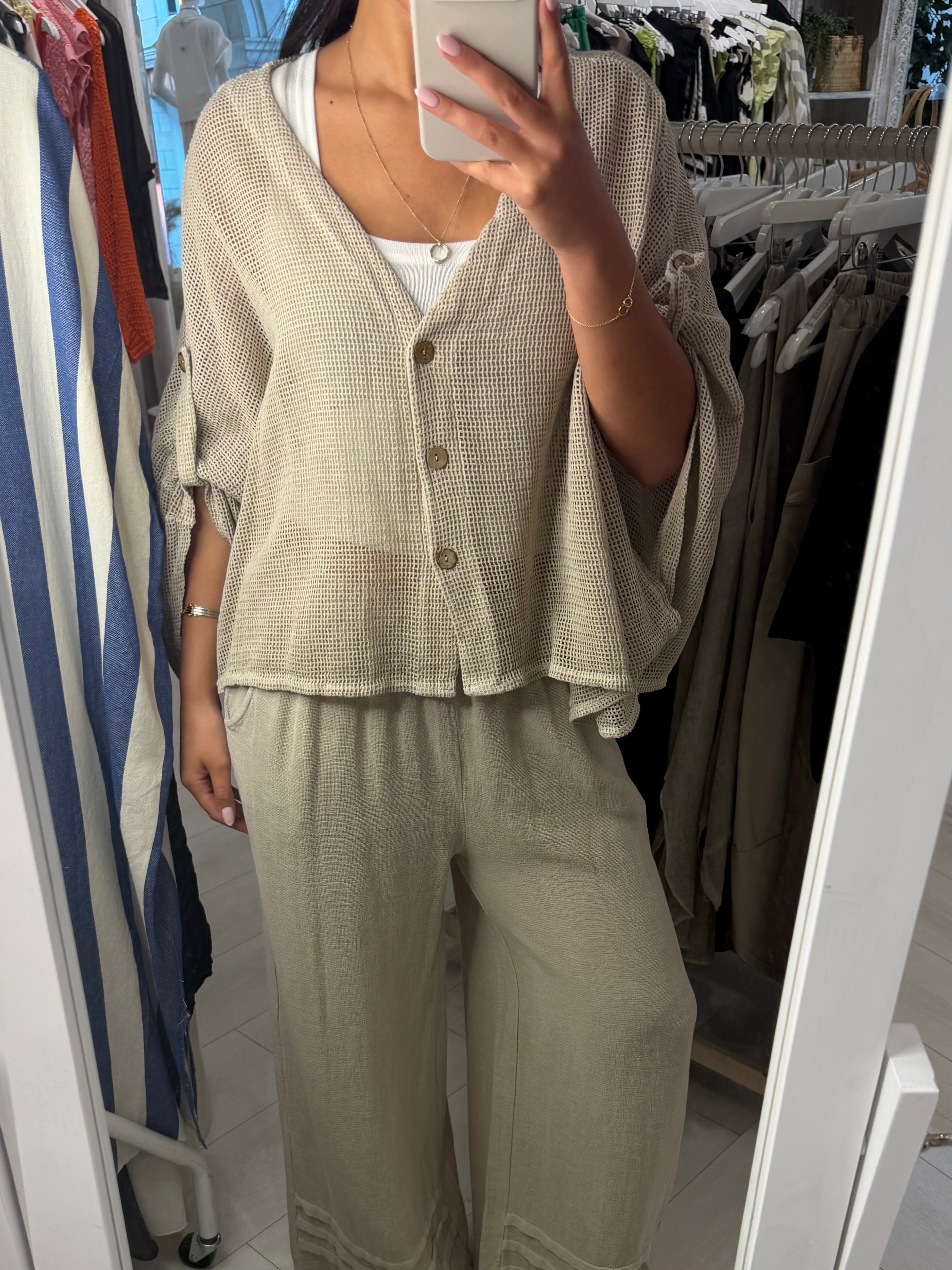 Fallon Loose Knit Cardigan