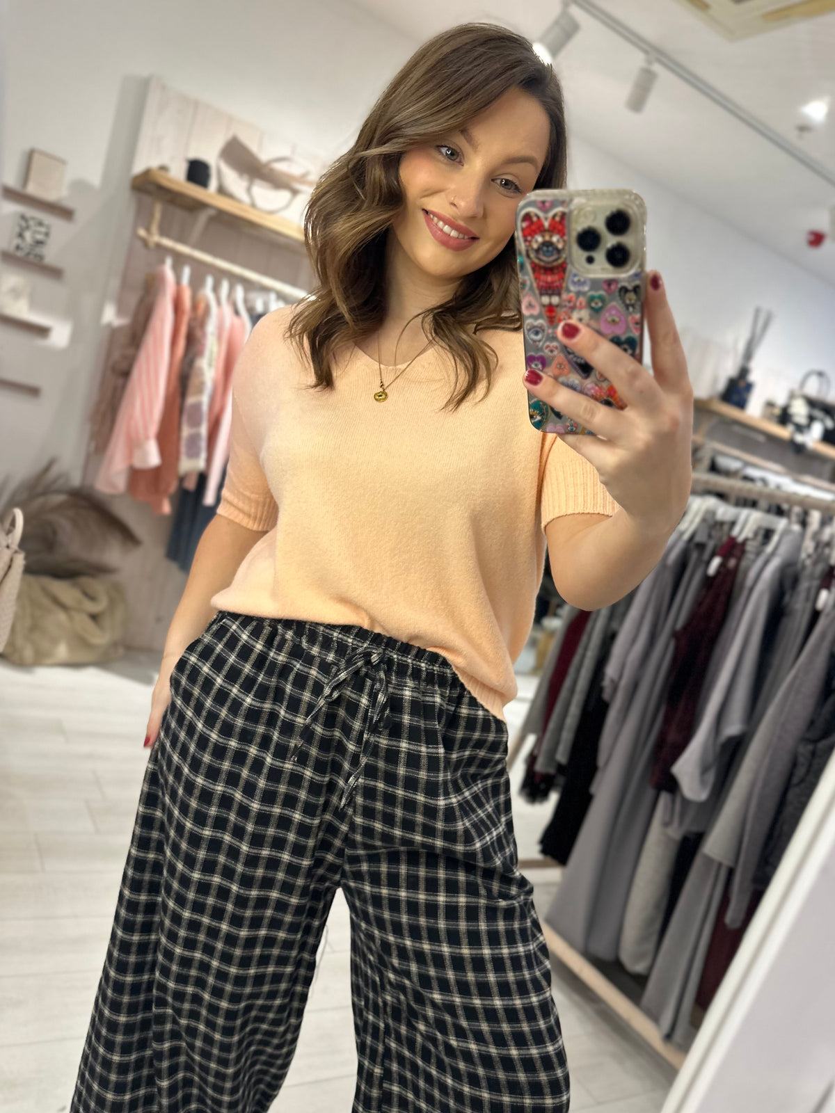 Luxe Margot V-neck Knit