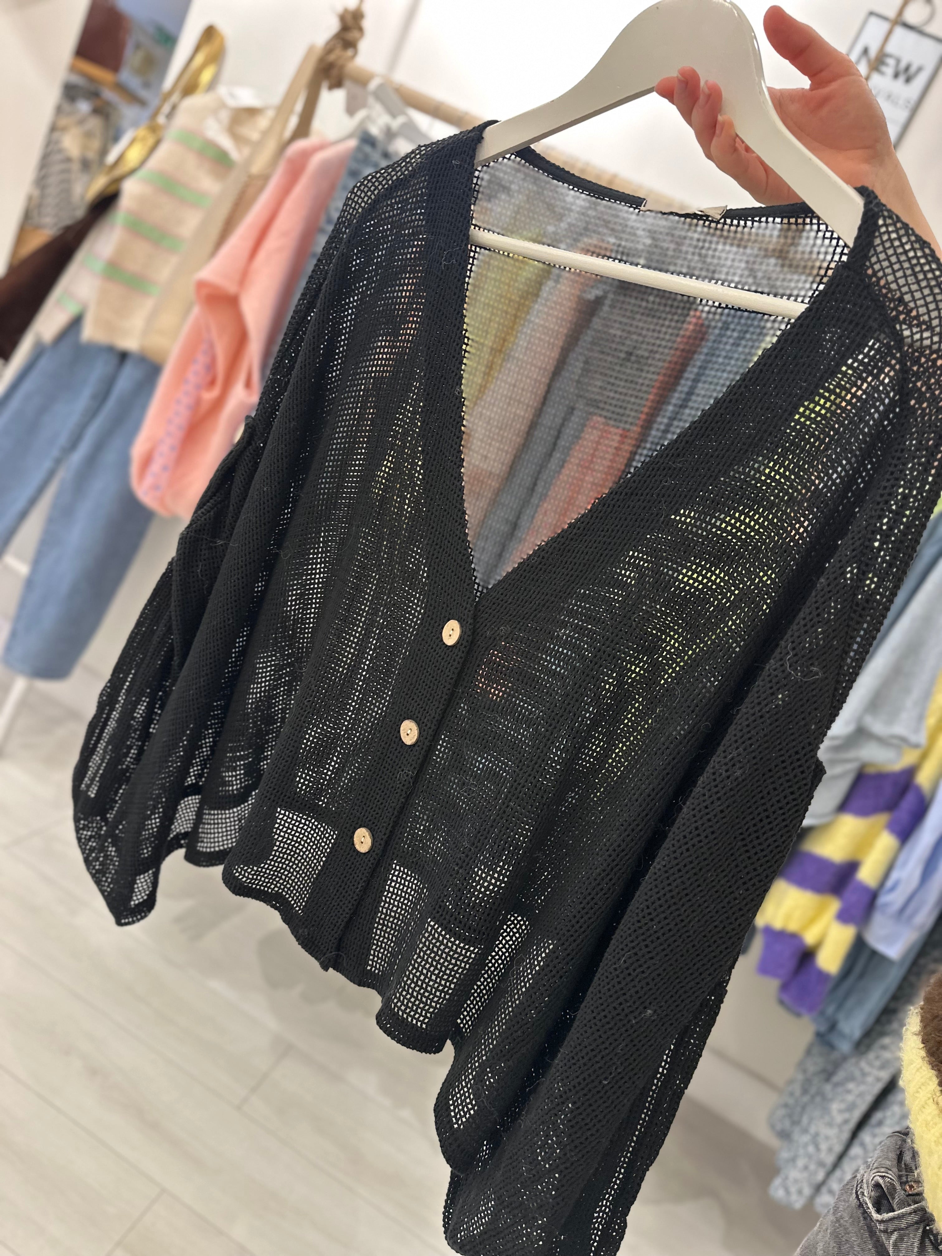 Fallon Loose Knit Cardigan