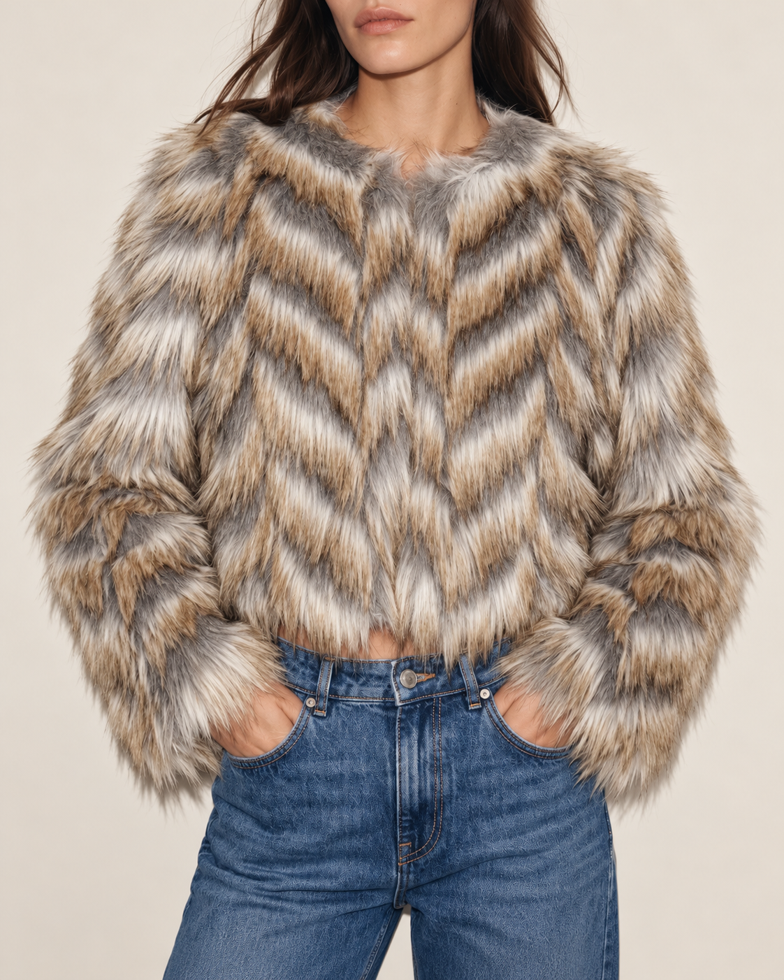 Azra Faux Fur Jacket