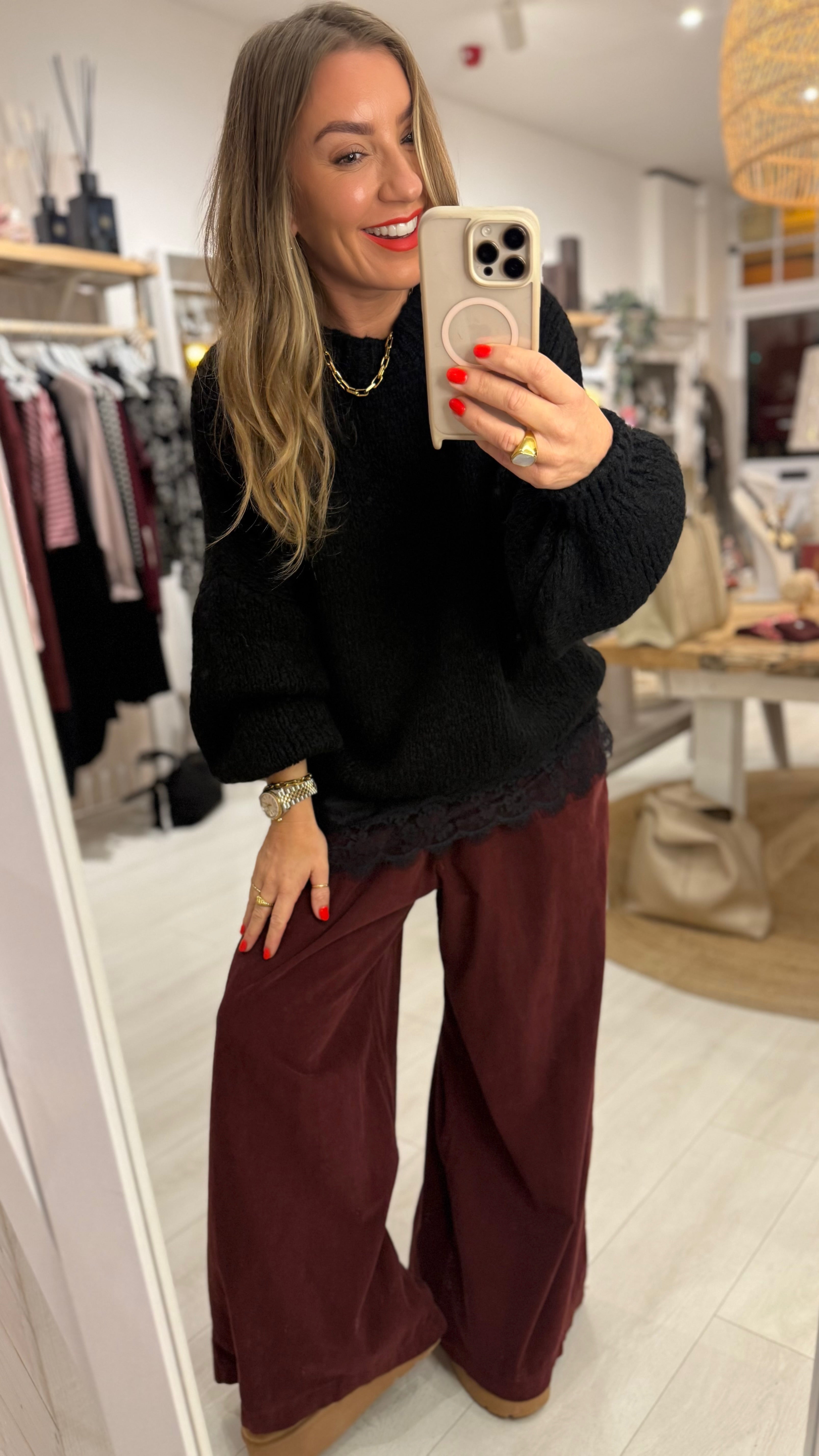 Janina Cord Trousers
