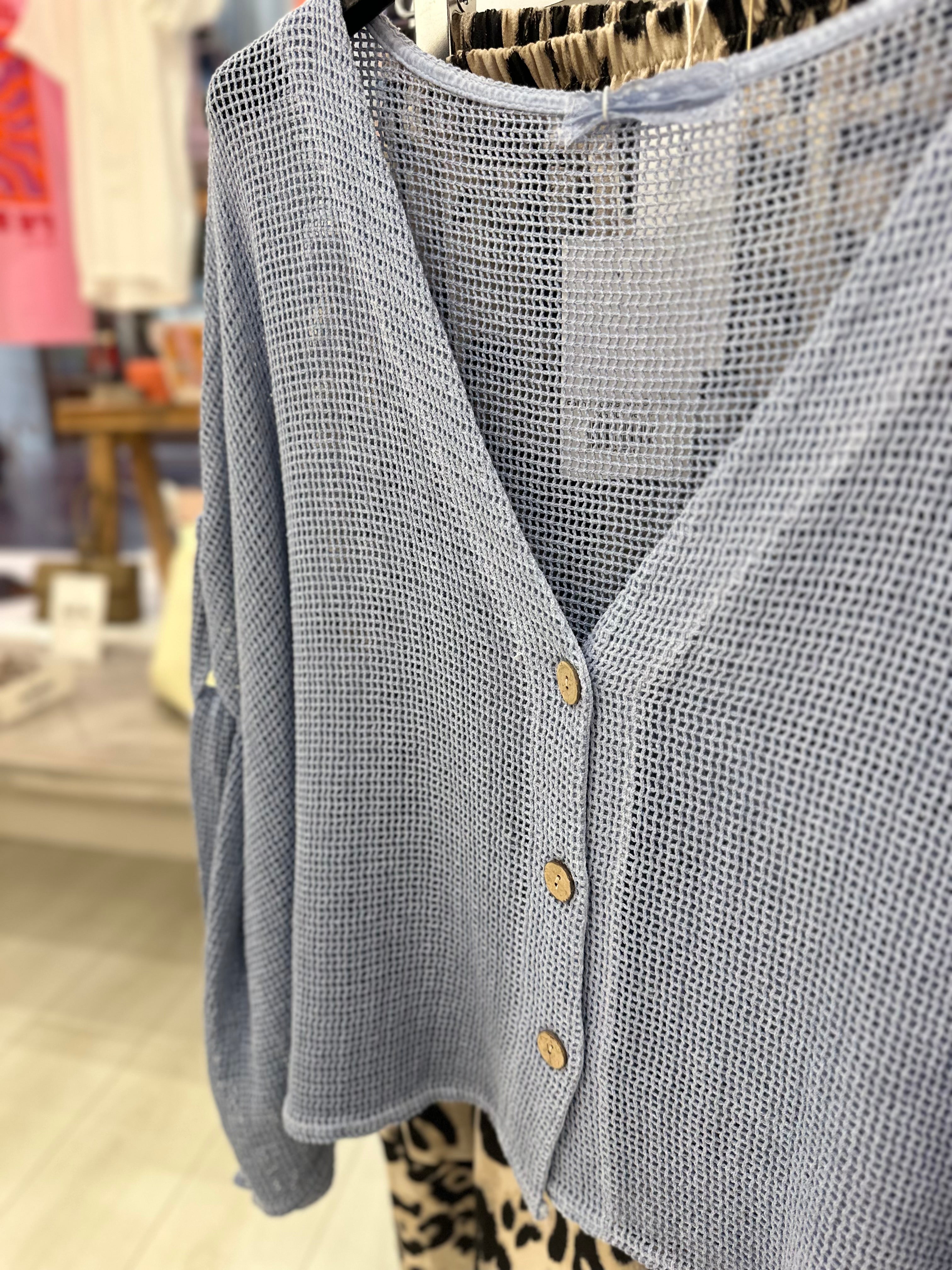 Fallon Loose Knit Cardigan