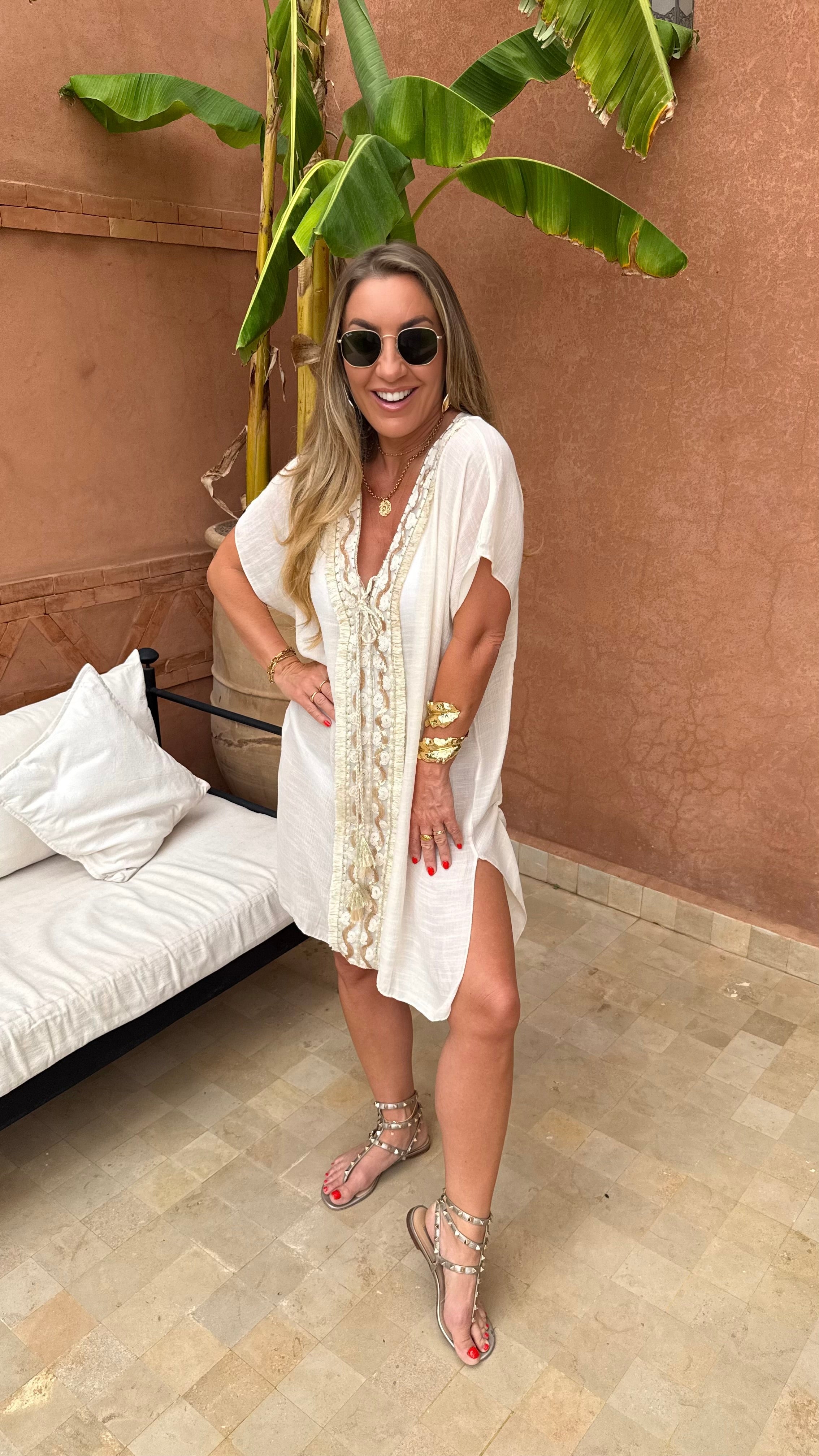 Sadia Kimono Dress