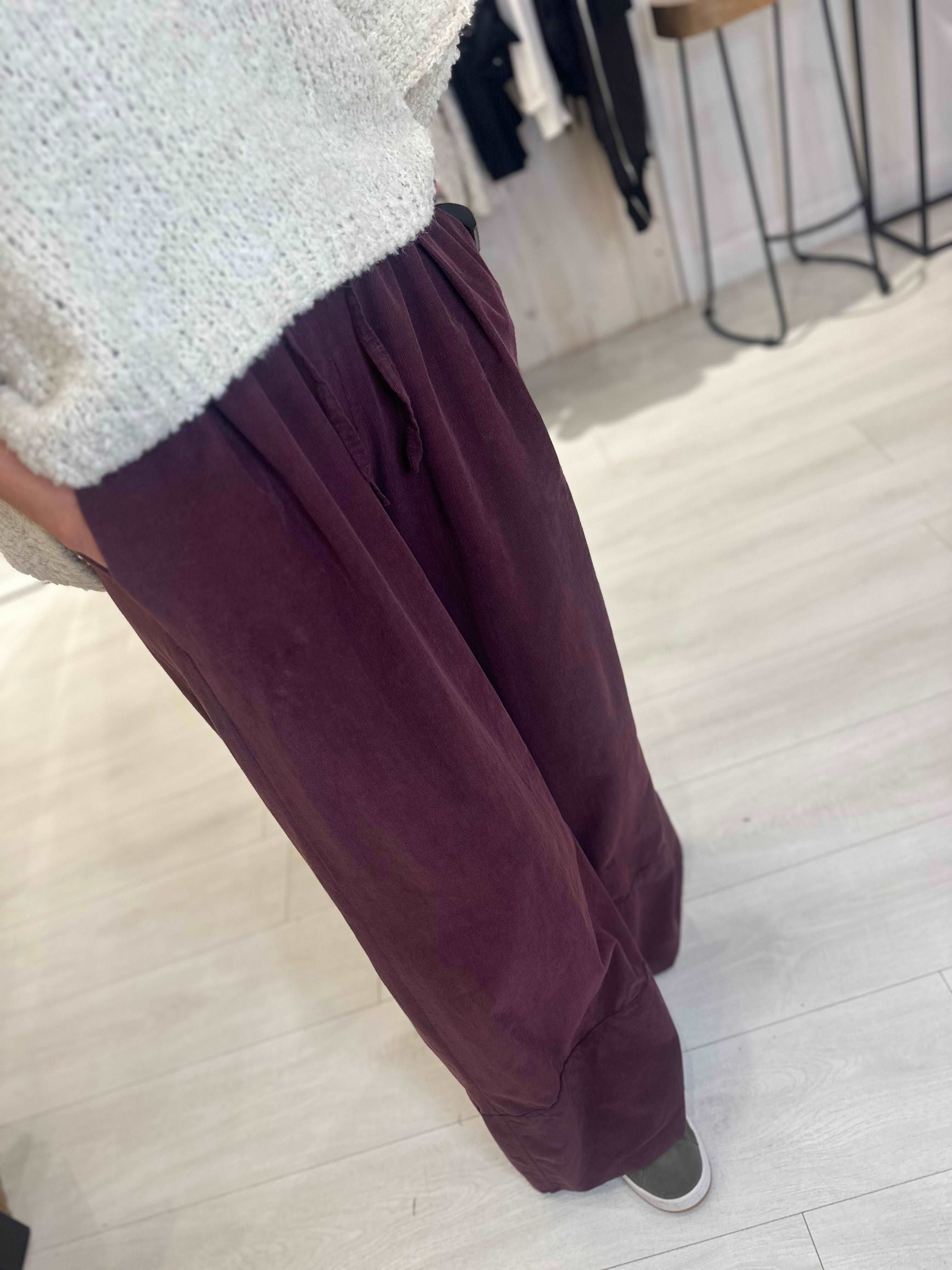 Emilia Cord Trousers