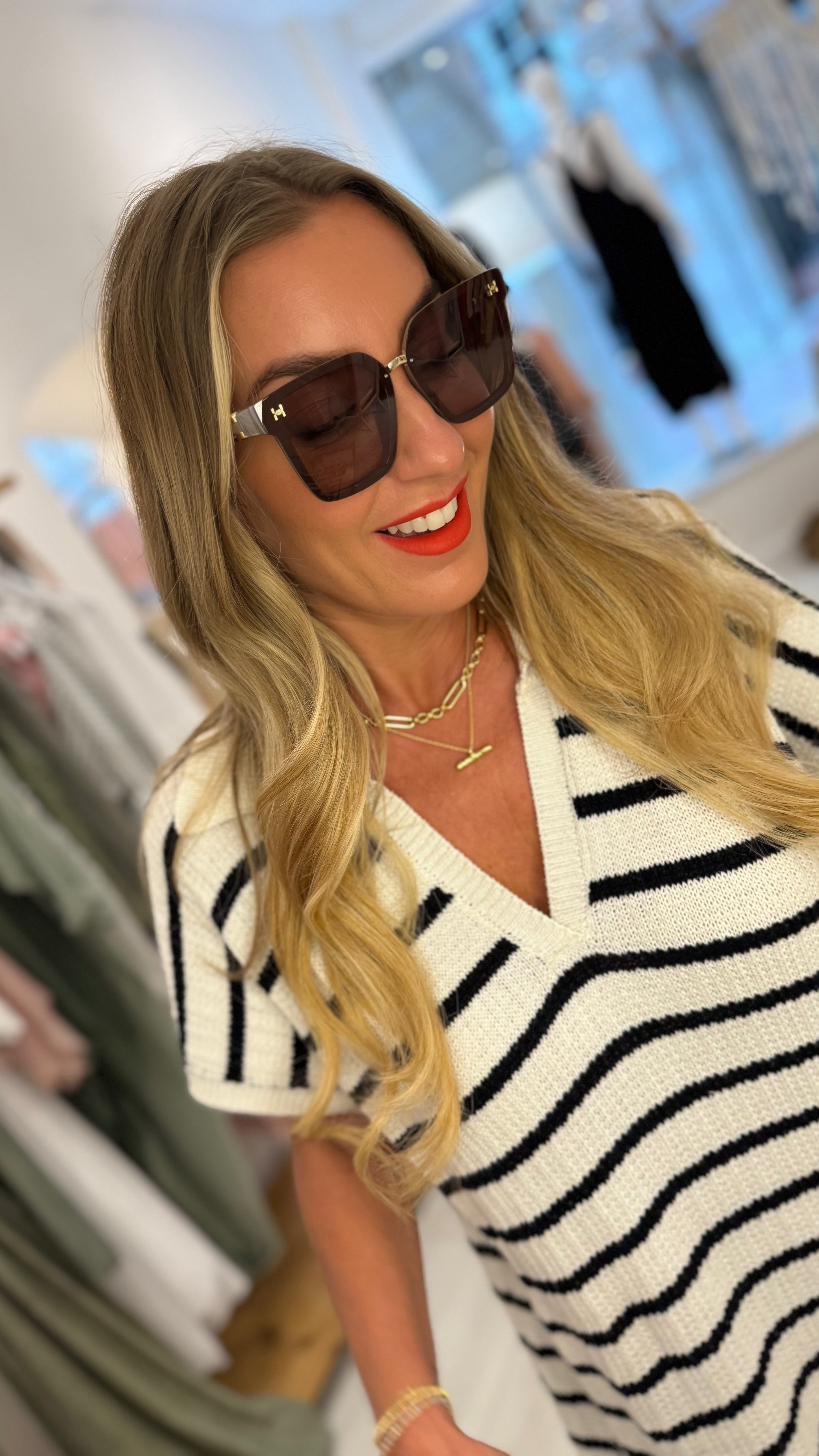 Taupe H Sunglasses