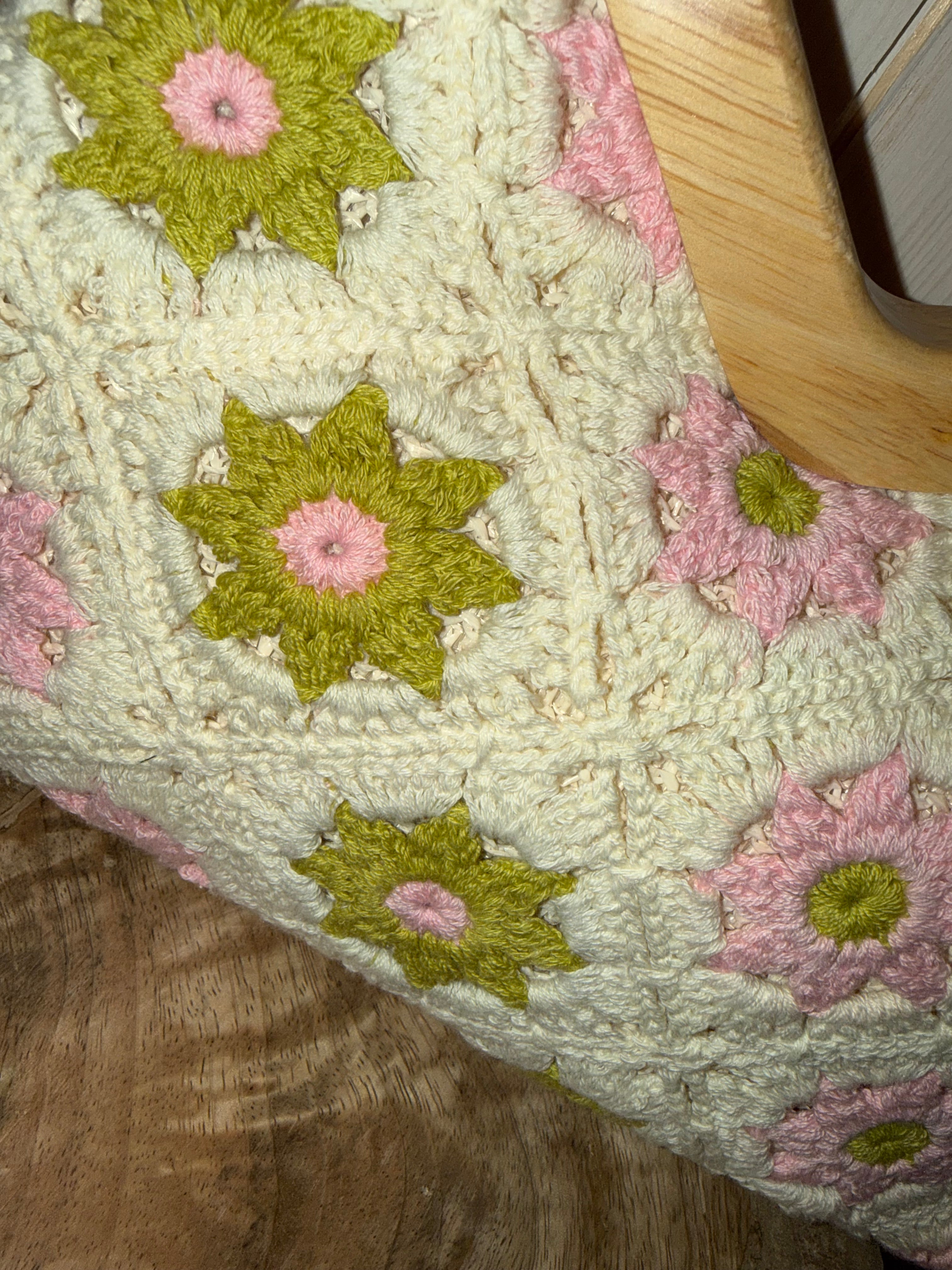 Daisy Crochet Bag