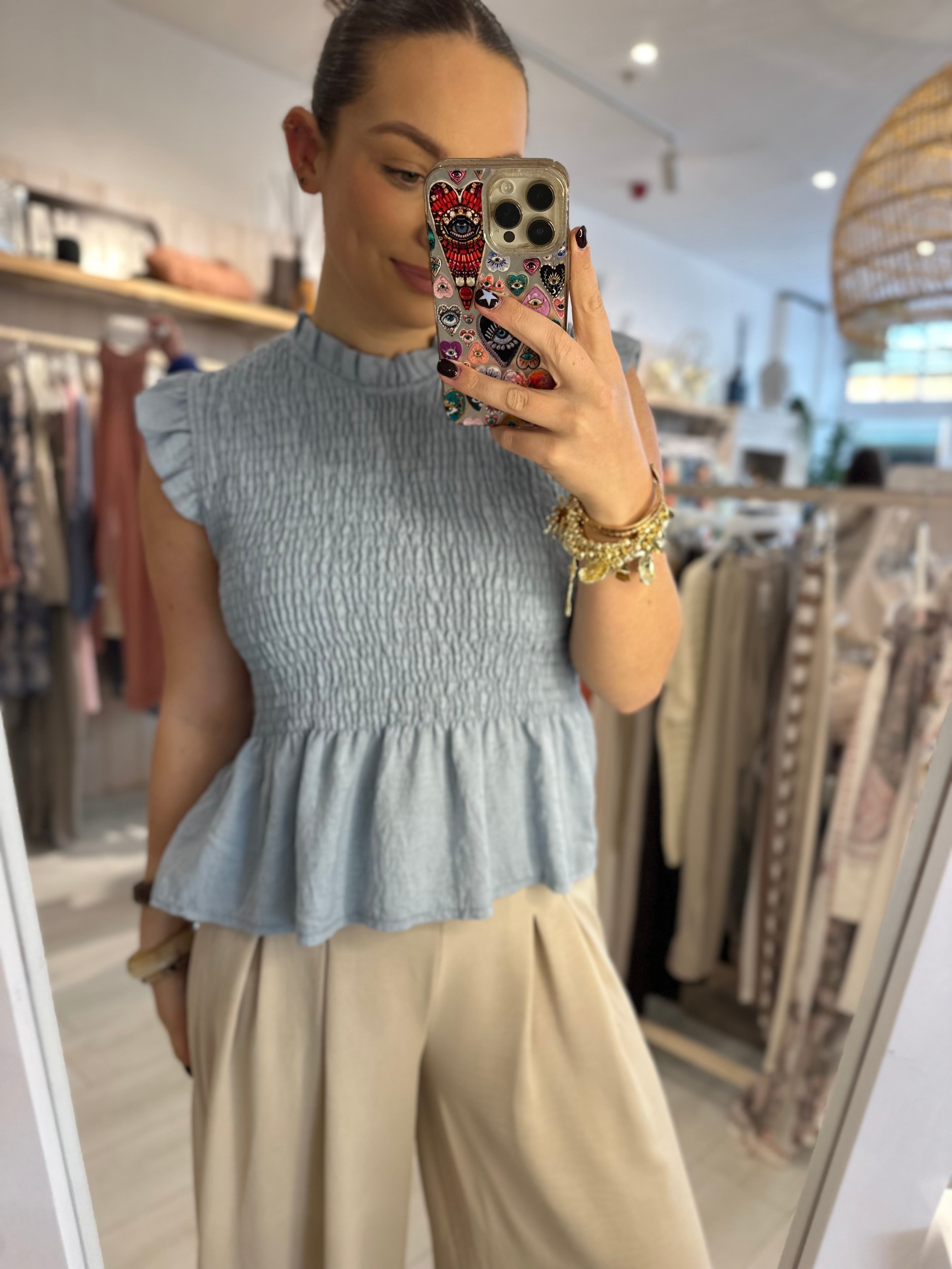 Yasmine Elasticated Top