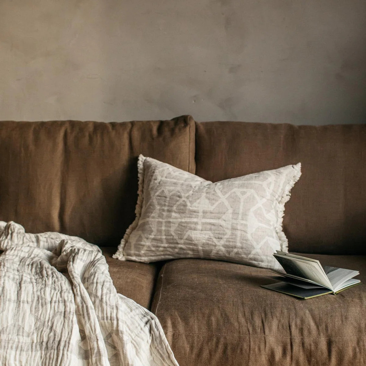 TIBBLE CUSHION Cotton/Linen