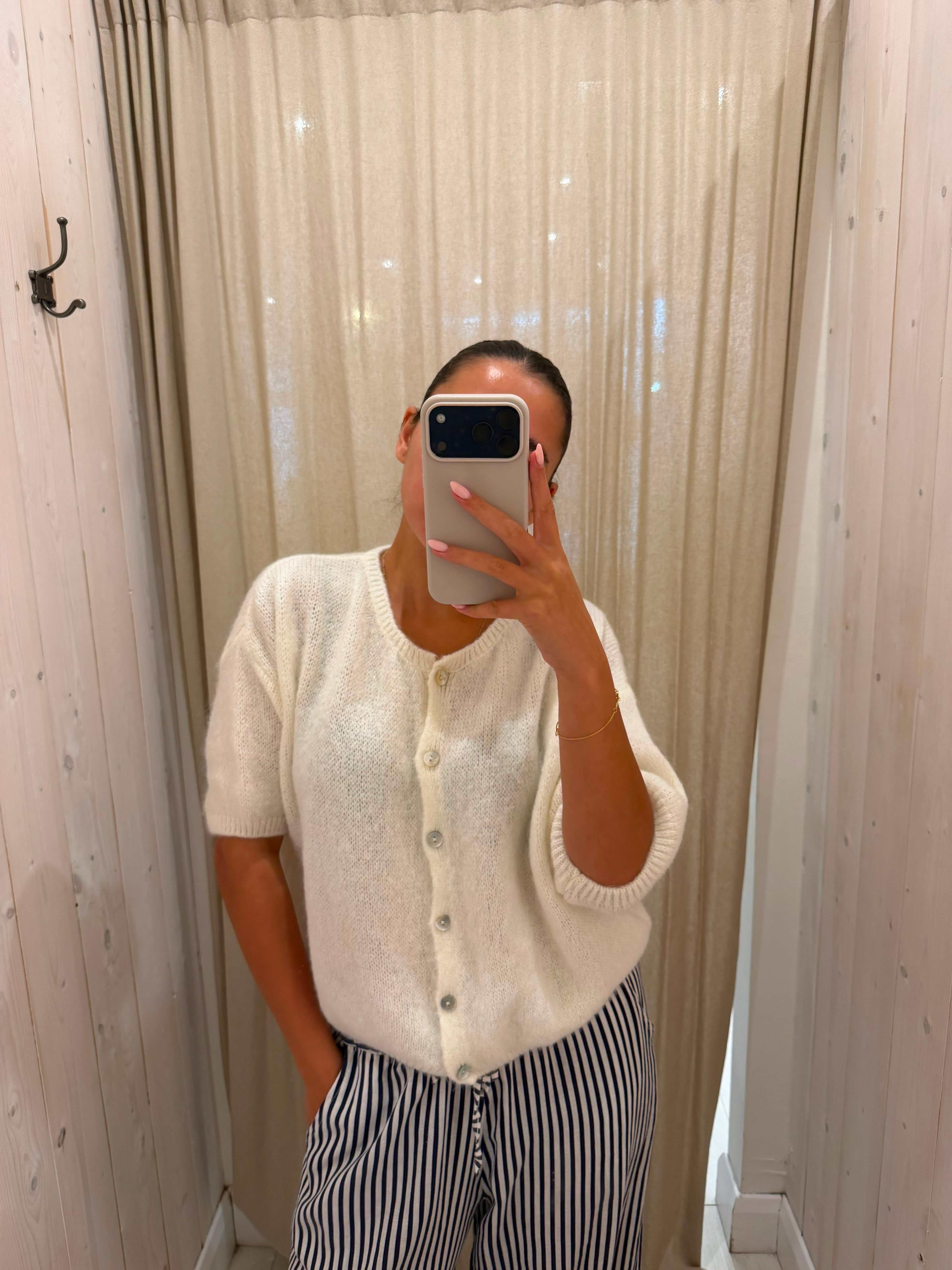 Maddie Mohair Short Sleeved Cardigan