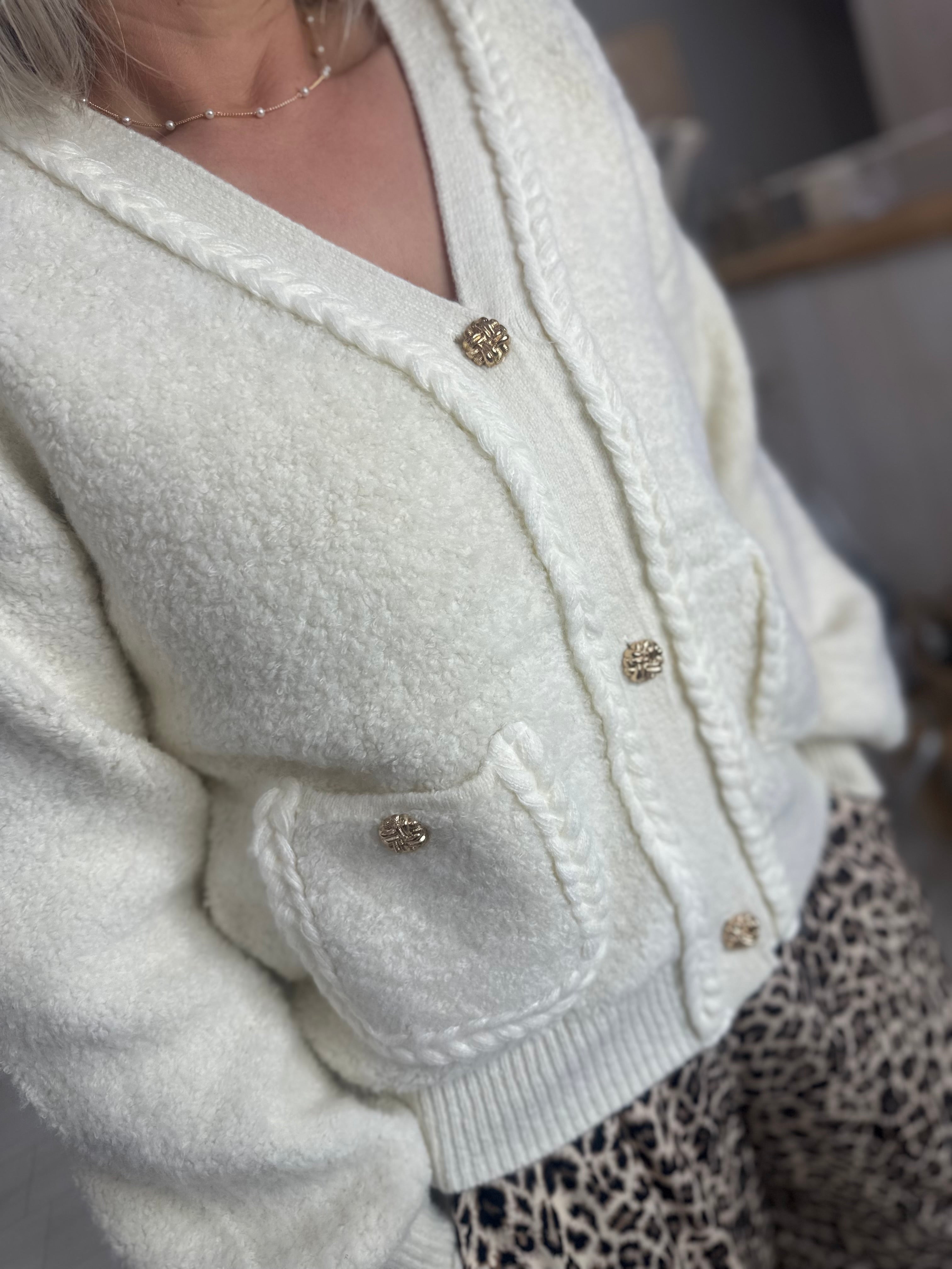 Esme Gold Detail Cardigan