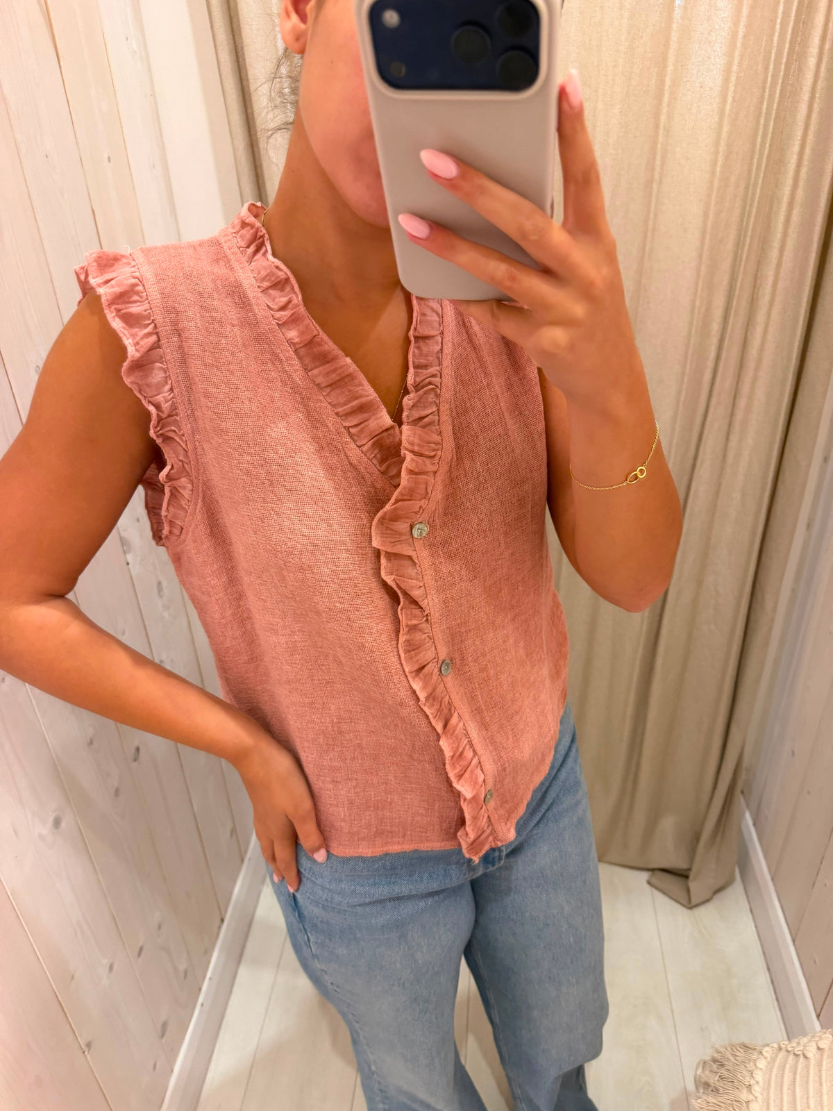 Meryem Frill Top